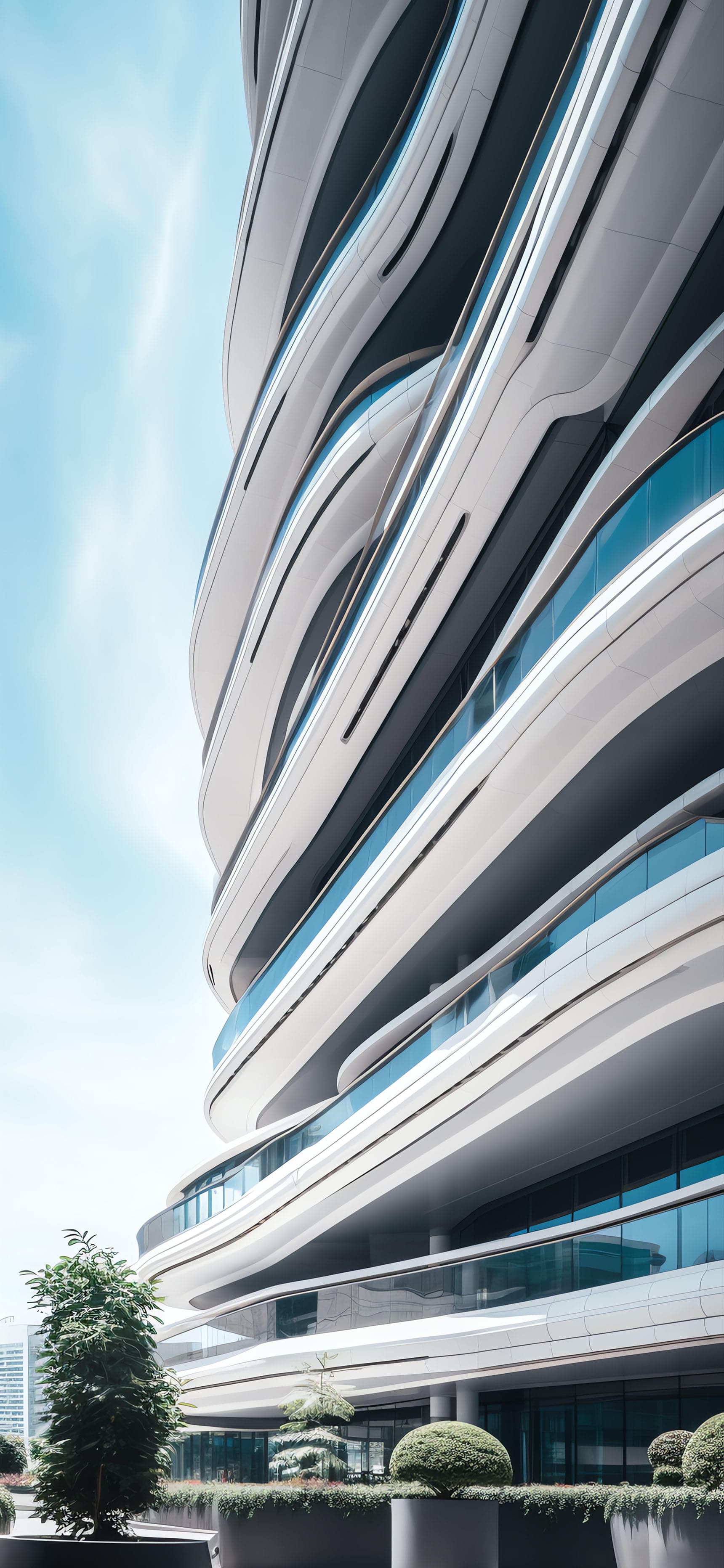 Modern Architecture - Pro phone wallpaper