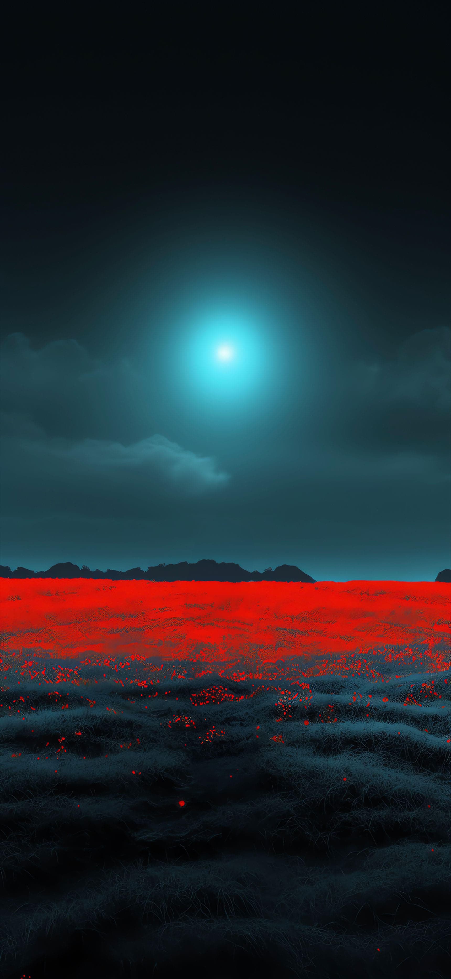 Crimson Horizon - Pro phone wallpaper