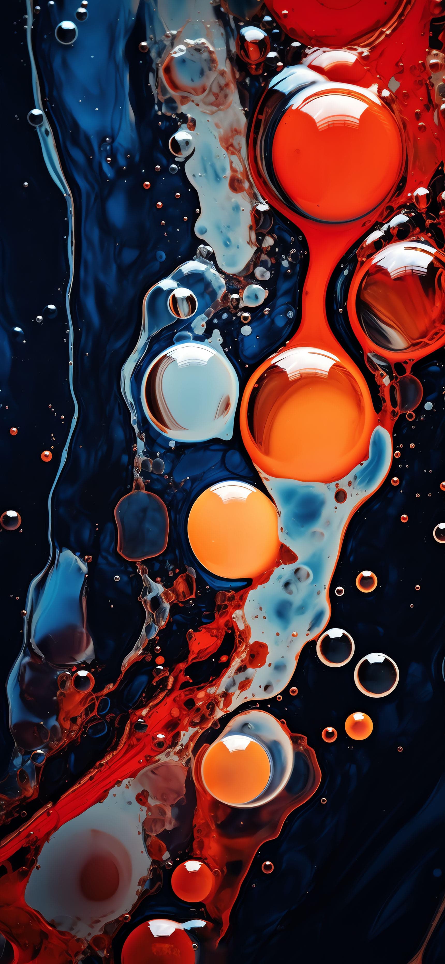 Abstract Fluid Art - Pro phone wallpaper