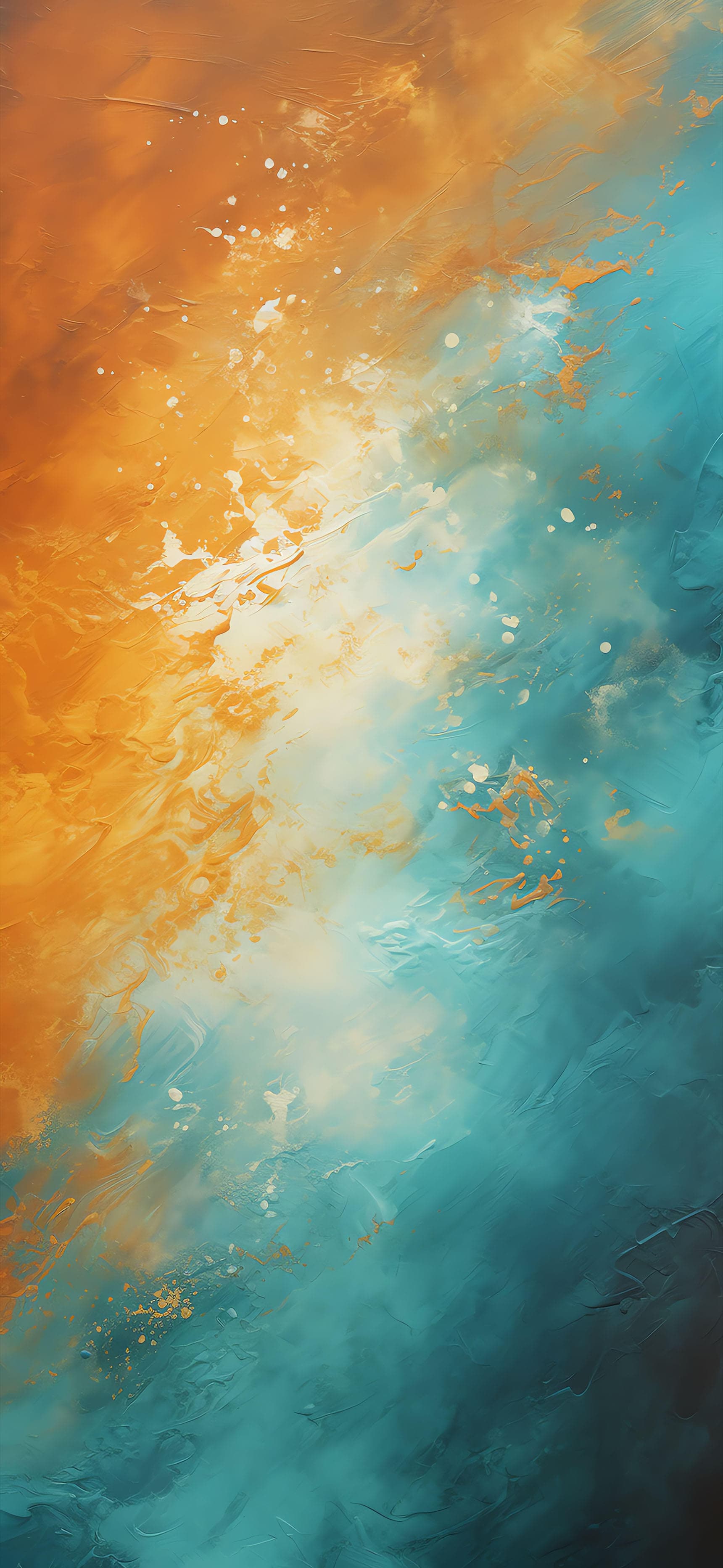 Abstract Color Splash - Pro phone wallpaper