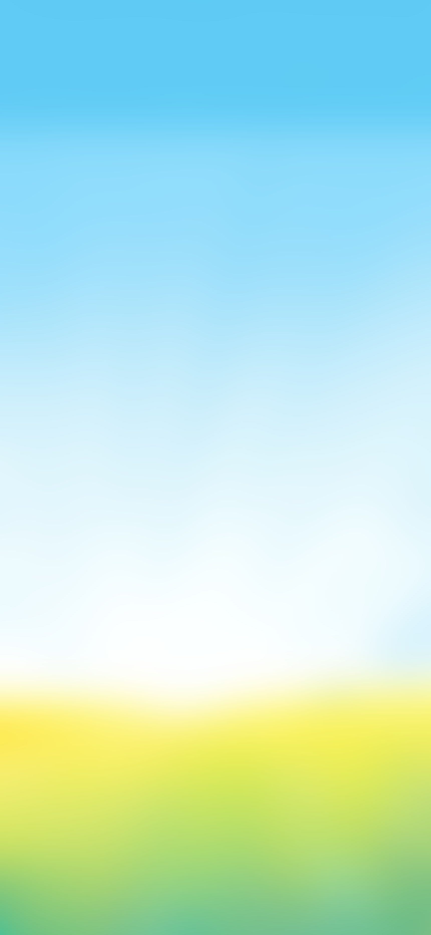 Gradient Sky Field - Pro phone wallpaper