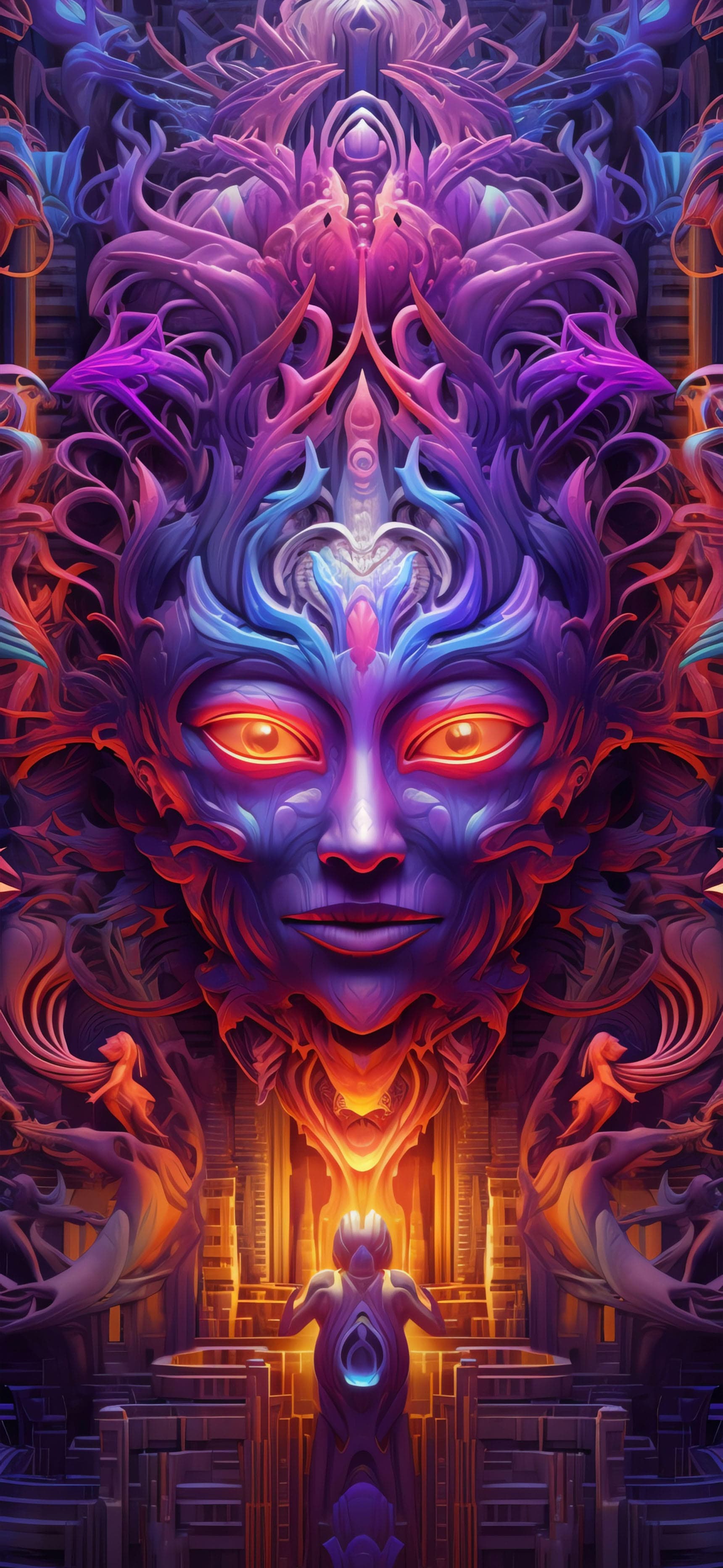 Mystic Deity - Pro phone wallpaper