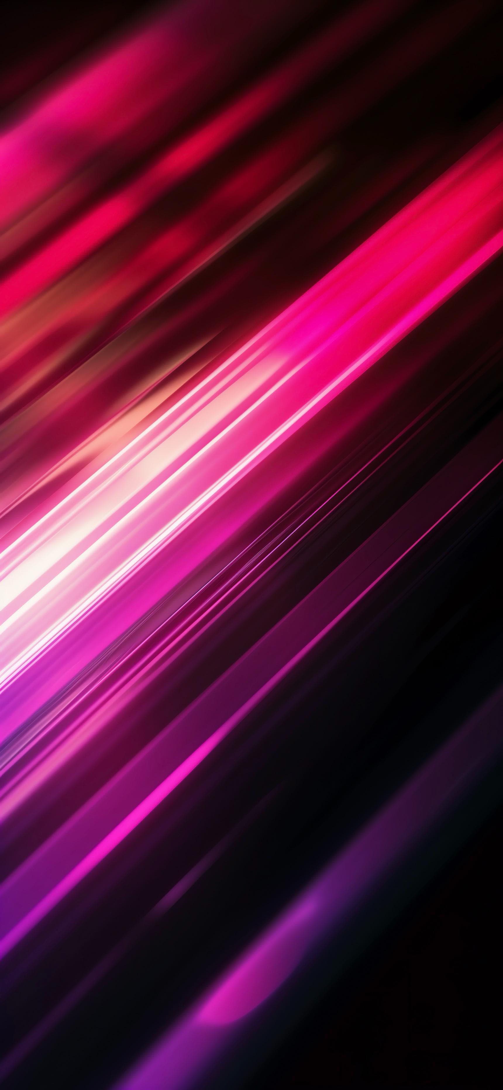 Magenta Light Streaks - Pro phone wallpaper