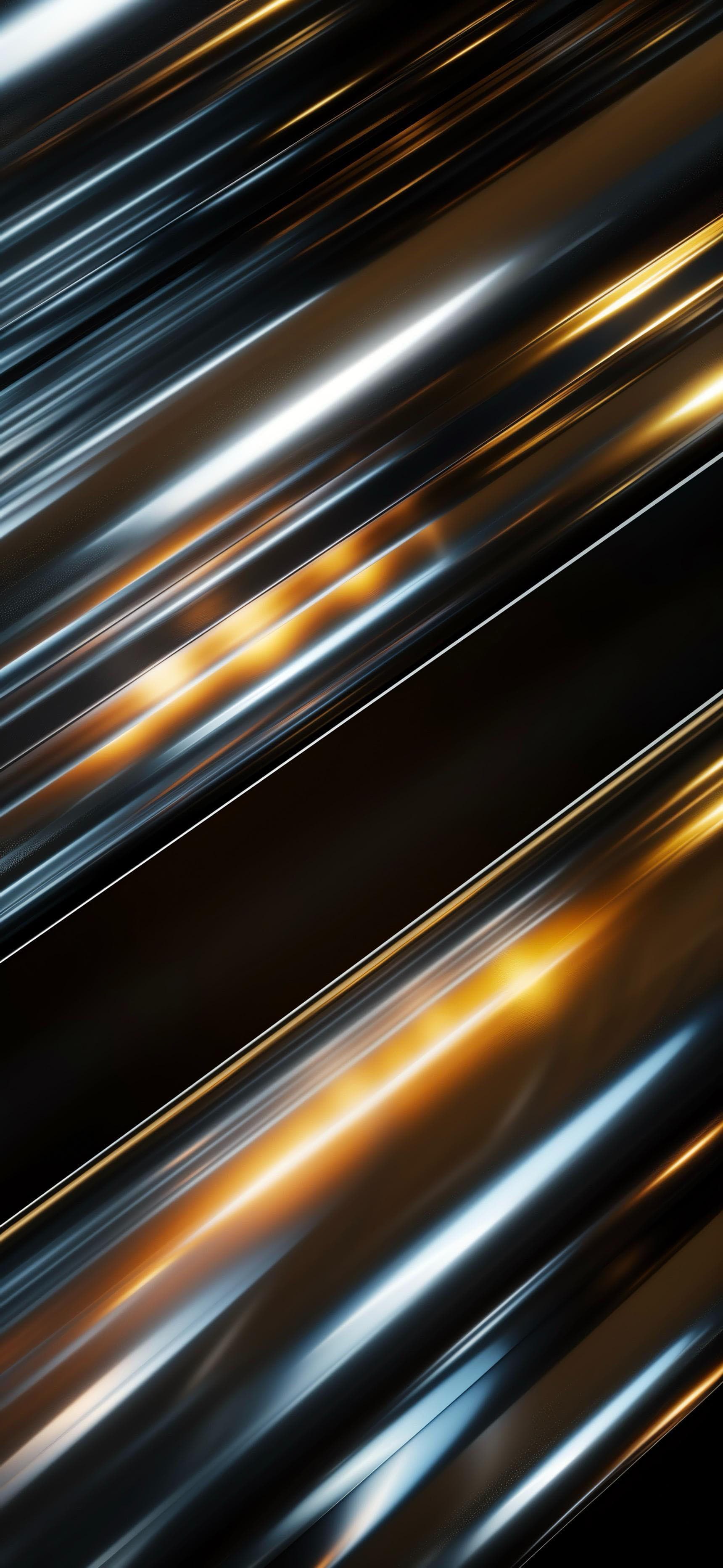 Metallic Reflections - Pro phone wallpaper