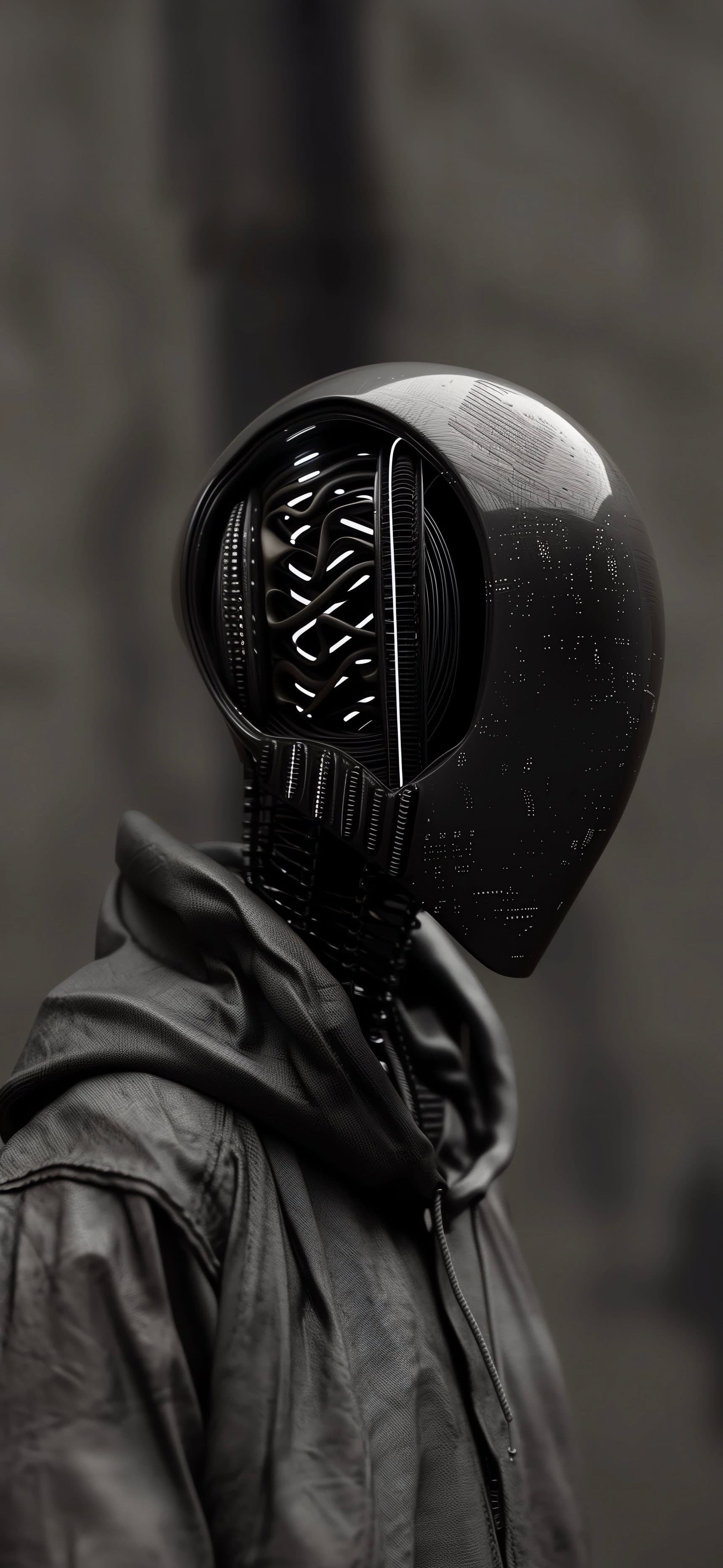 Robotic Figure - Pro phone wallpaper