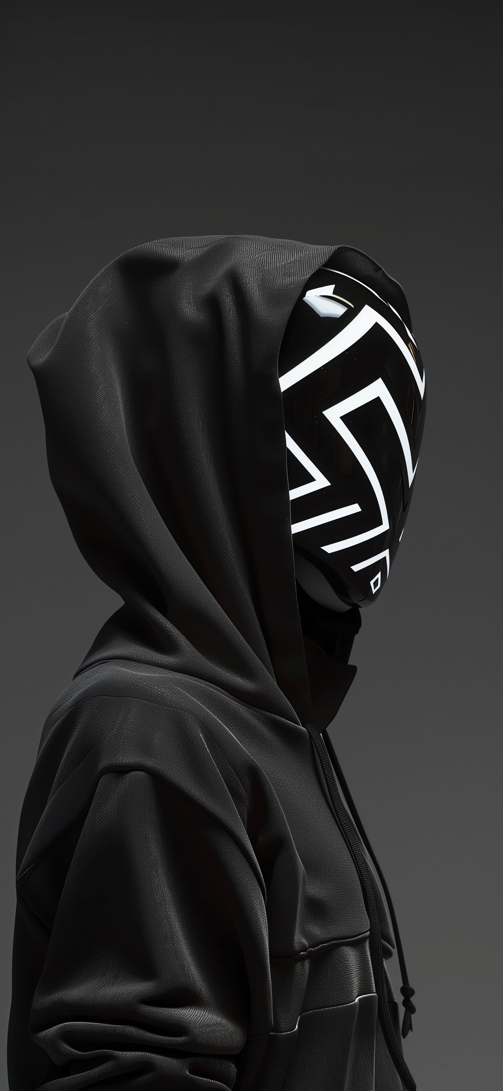 Hooded Figure - Pro phone wallpaper