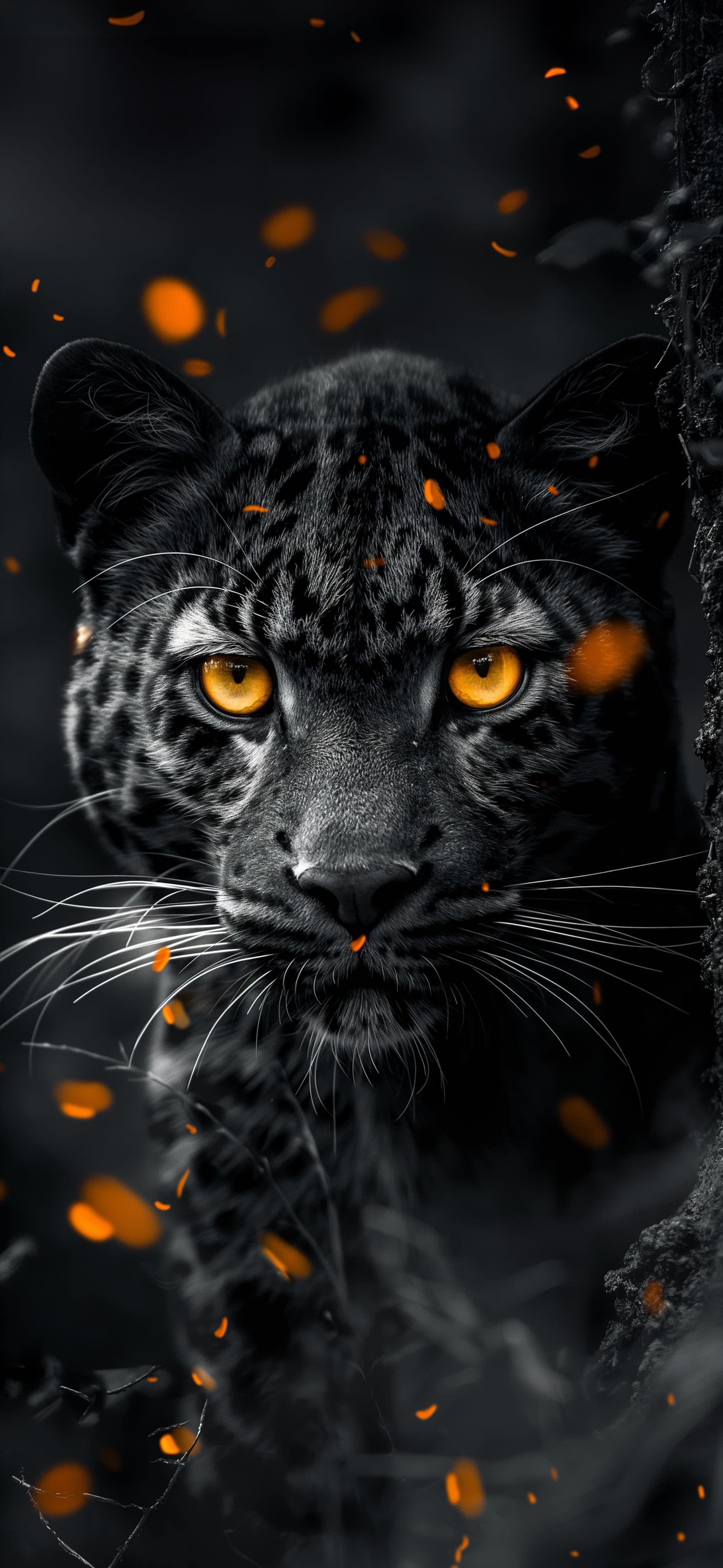 Leopard Stare - Pro phone wallpaper