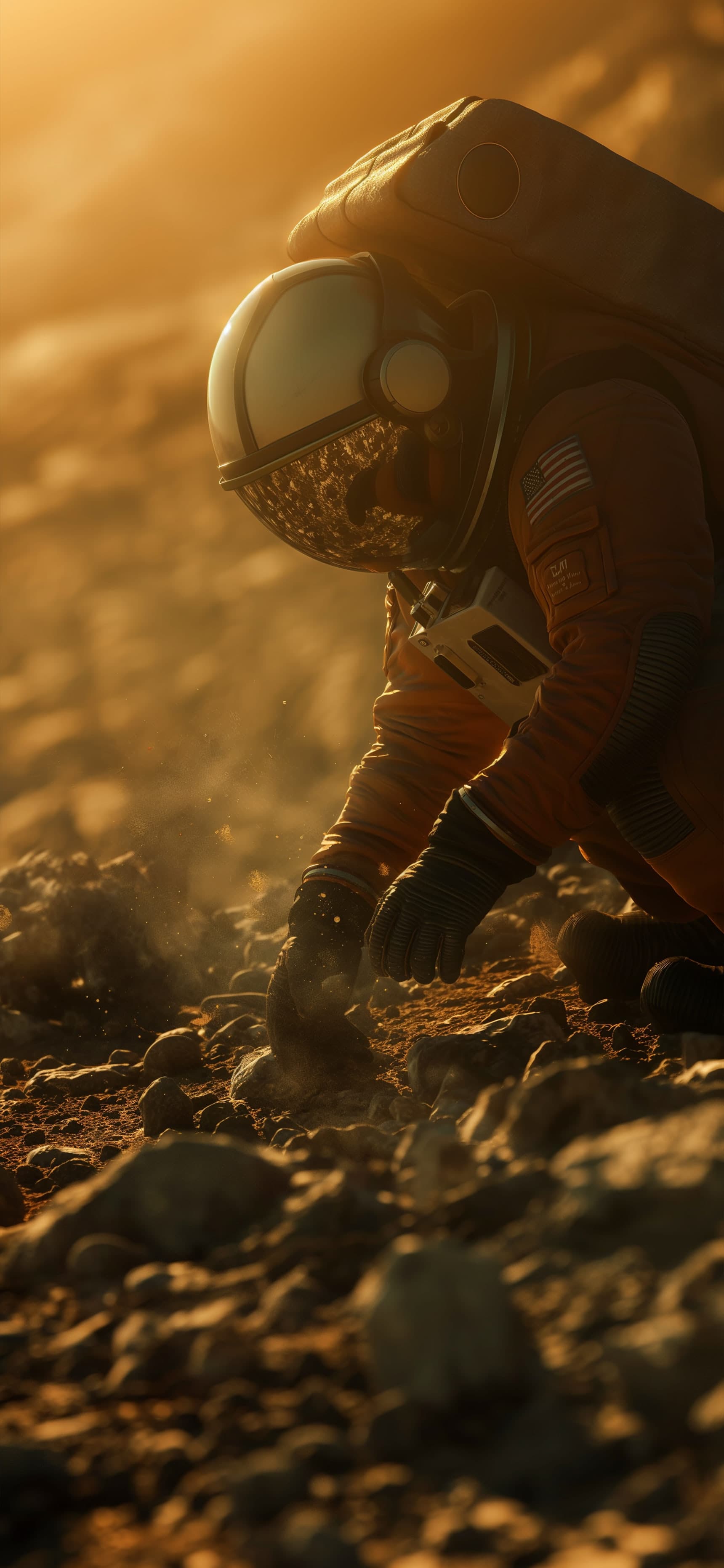 Martian Exploration - Pro phone wallpaper