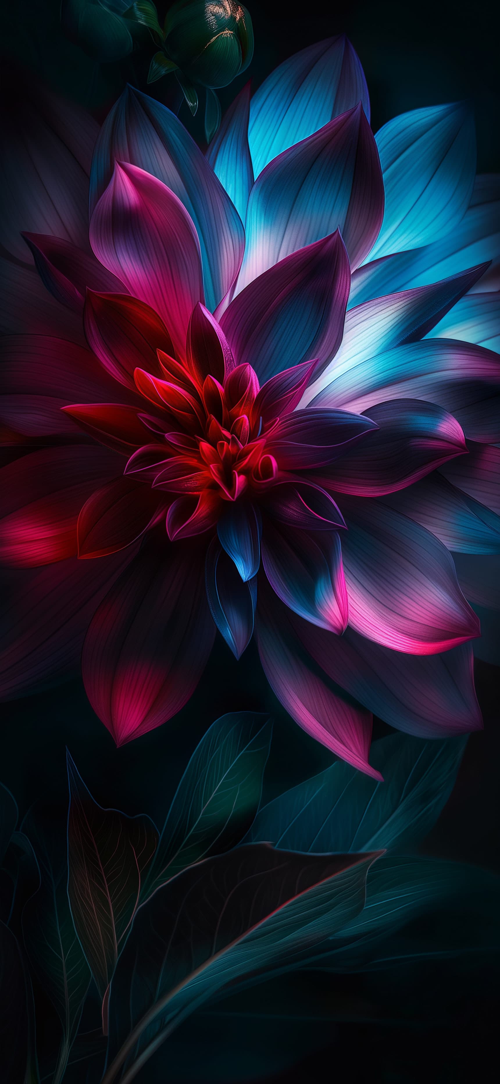 Floral Fantasy Bloom - Pro phone wallpaper