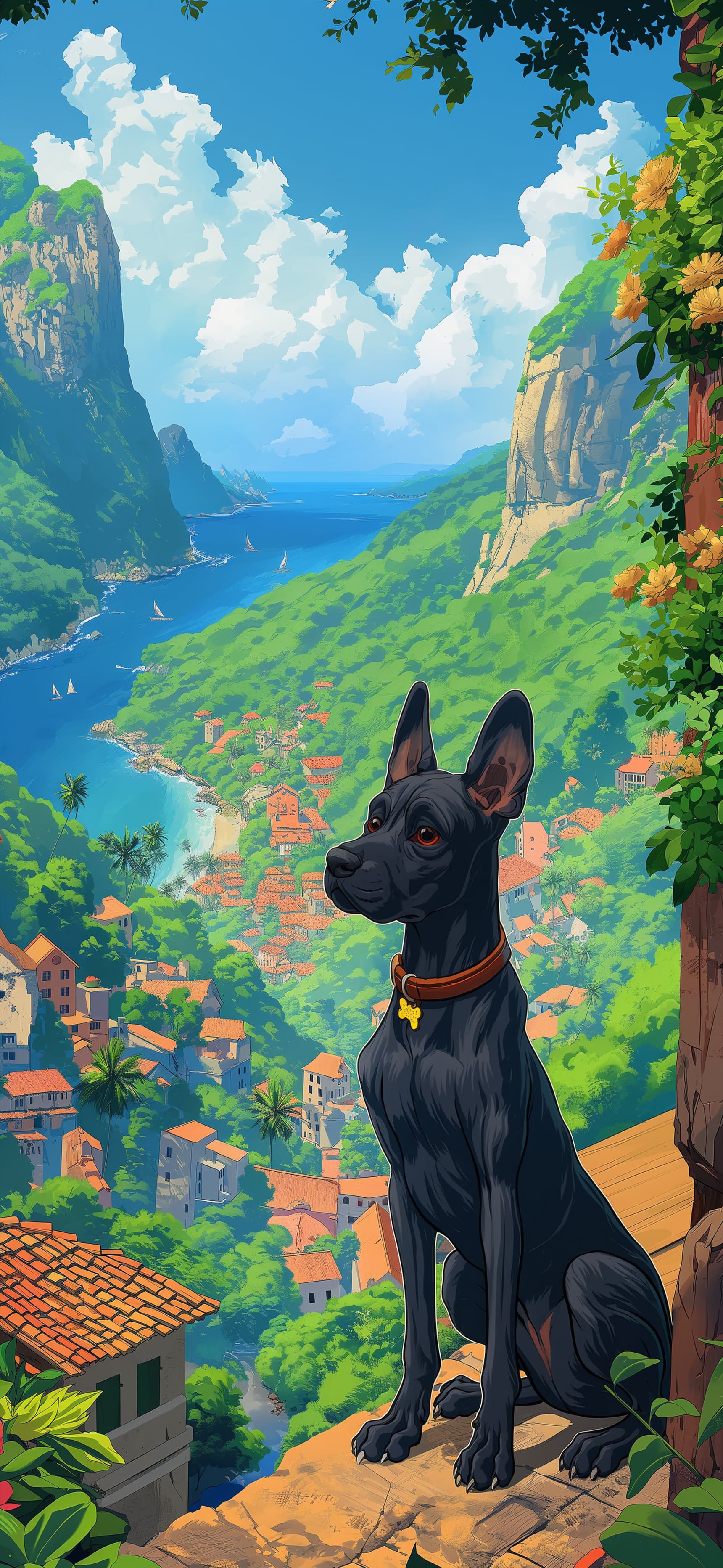 Dog's View - Pro phone wallpaper