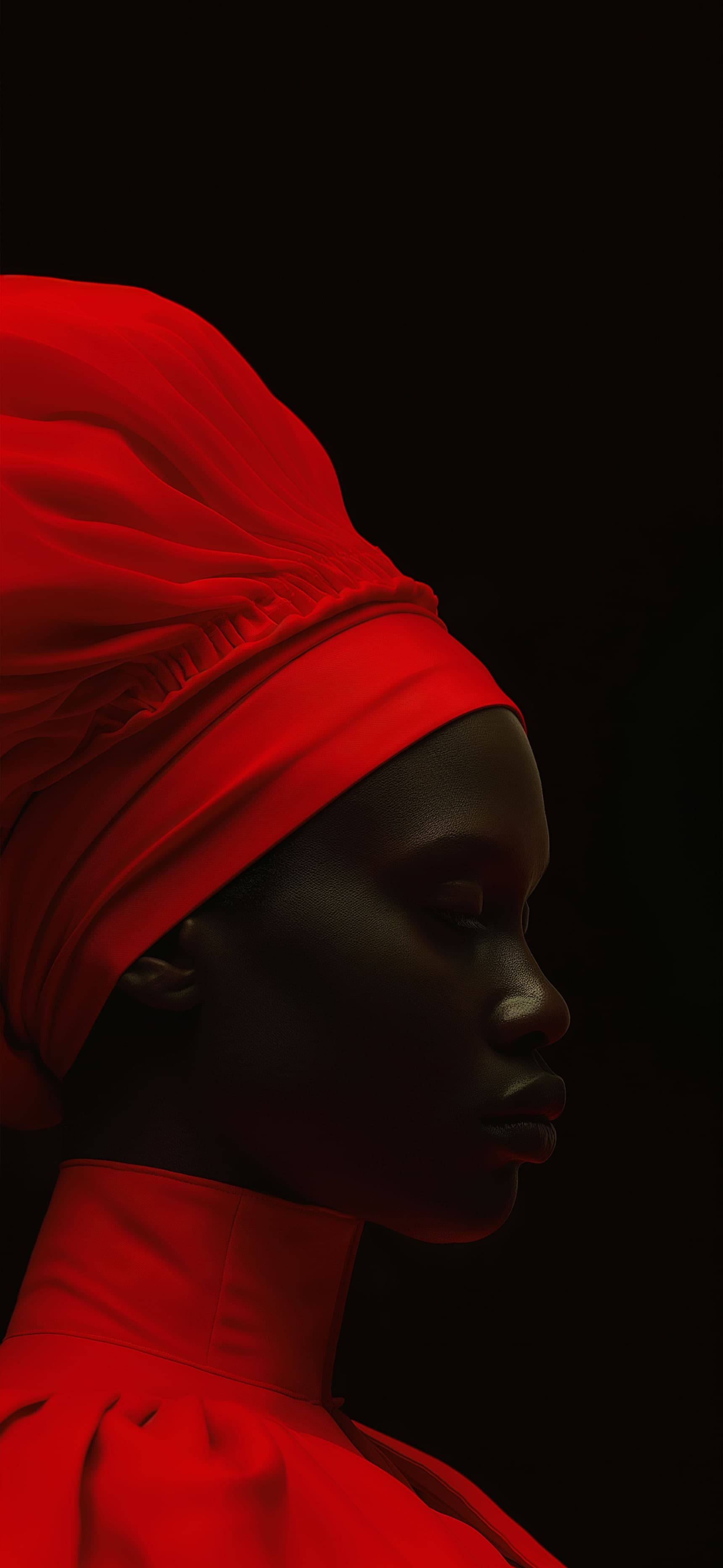 Scarlet Head Wrap - Pro phone wallpaper