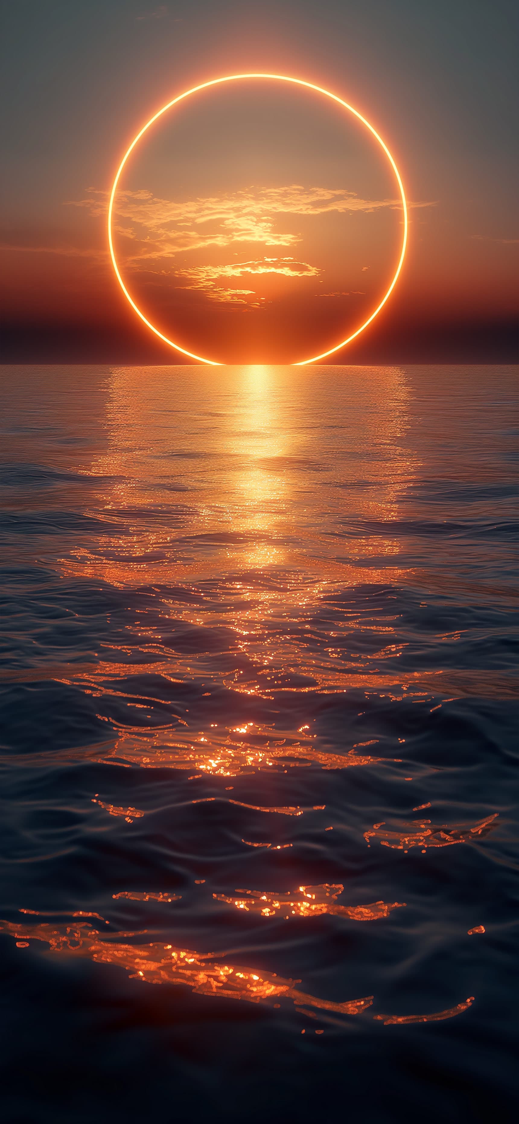 Solar Ring Horizon - Pro phone wallpaper