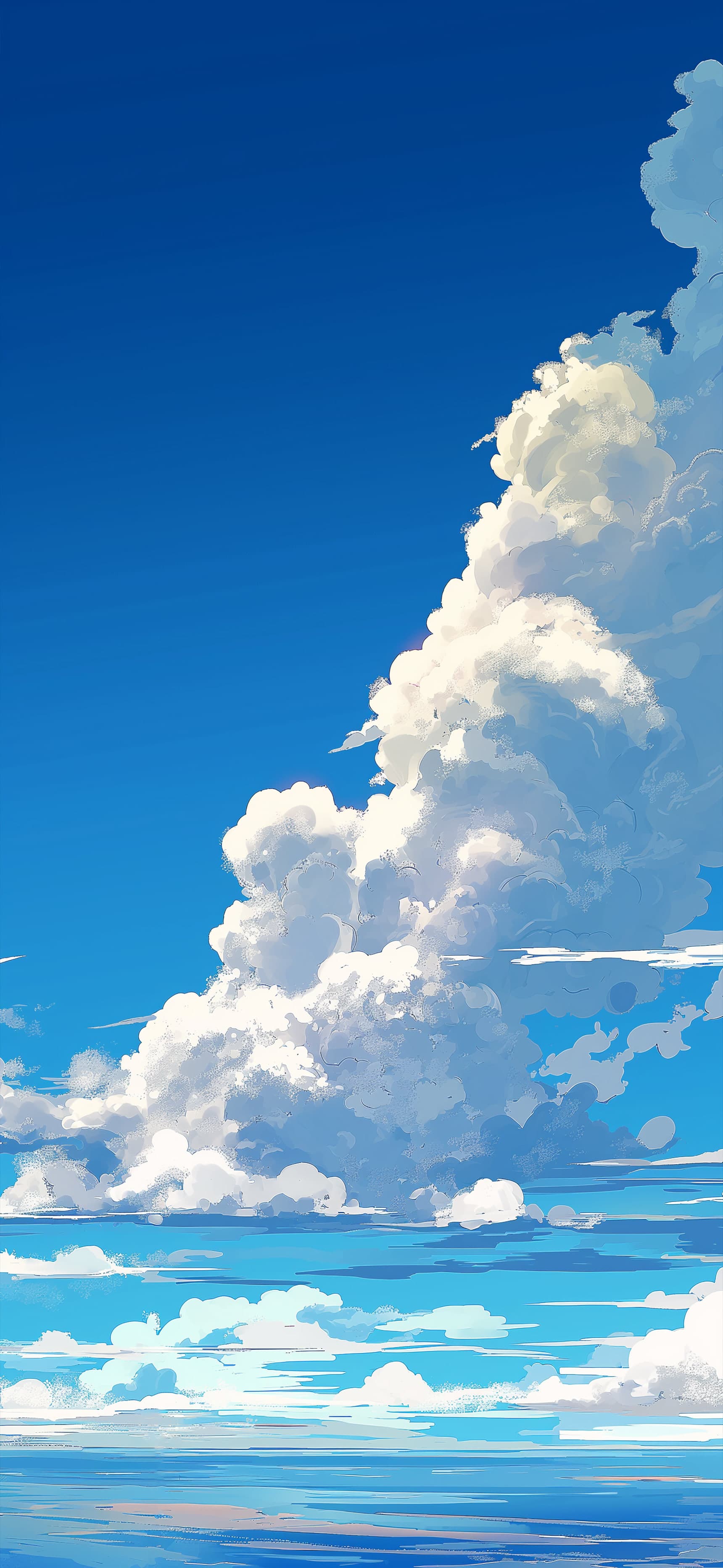 Ocean Breeze Skies - Pro phone wallpaper