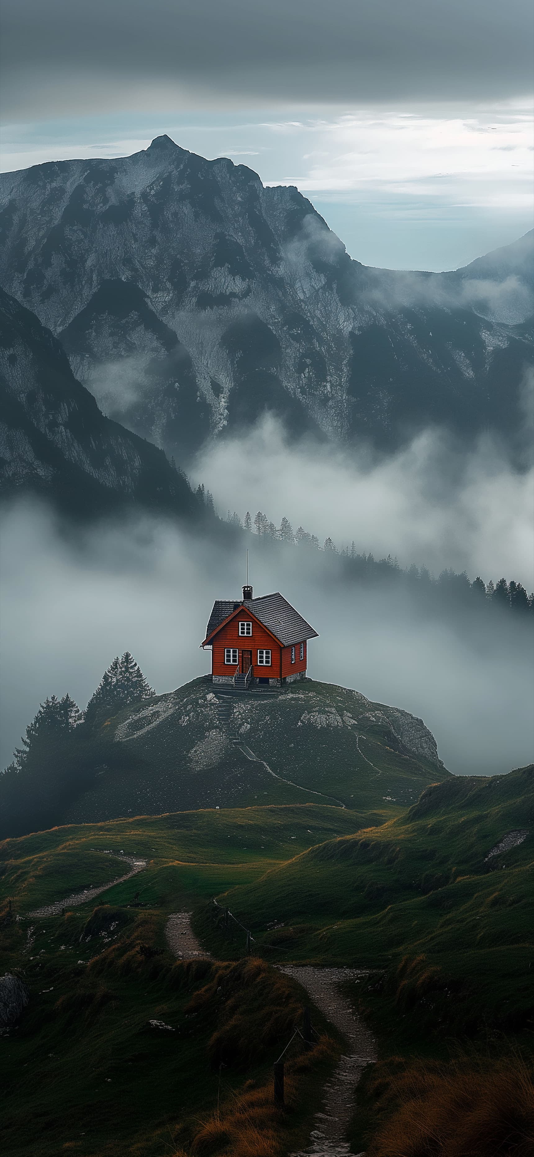 Fog Haven - Pro phone wallpaper
