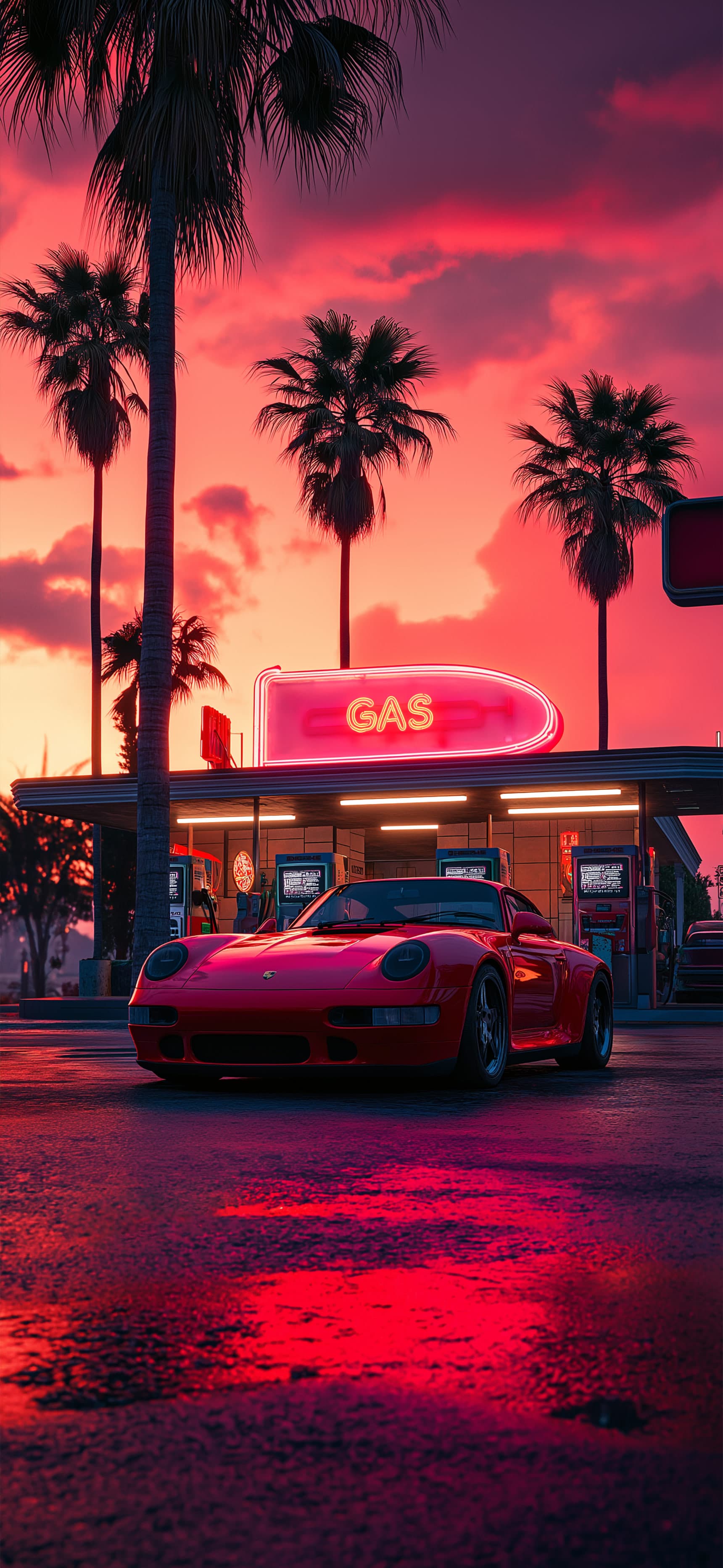 Midnight Fuel - free phone wallpaper