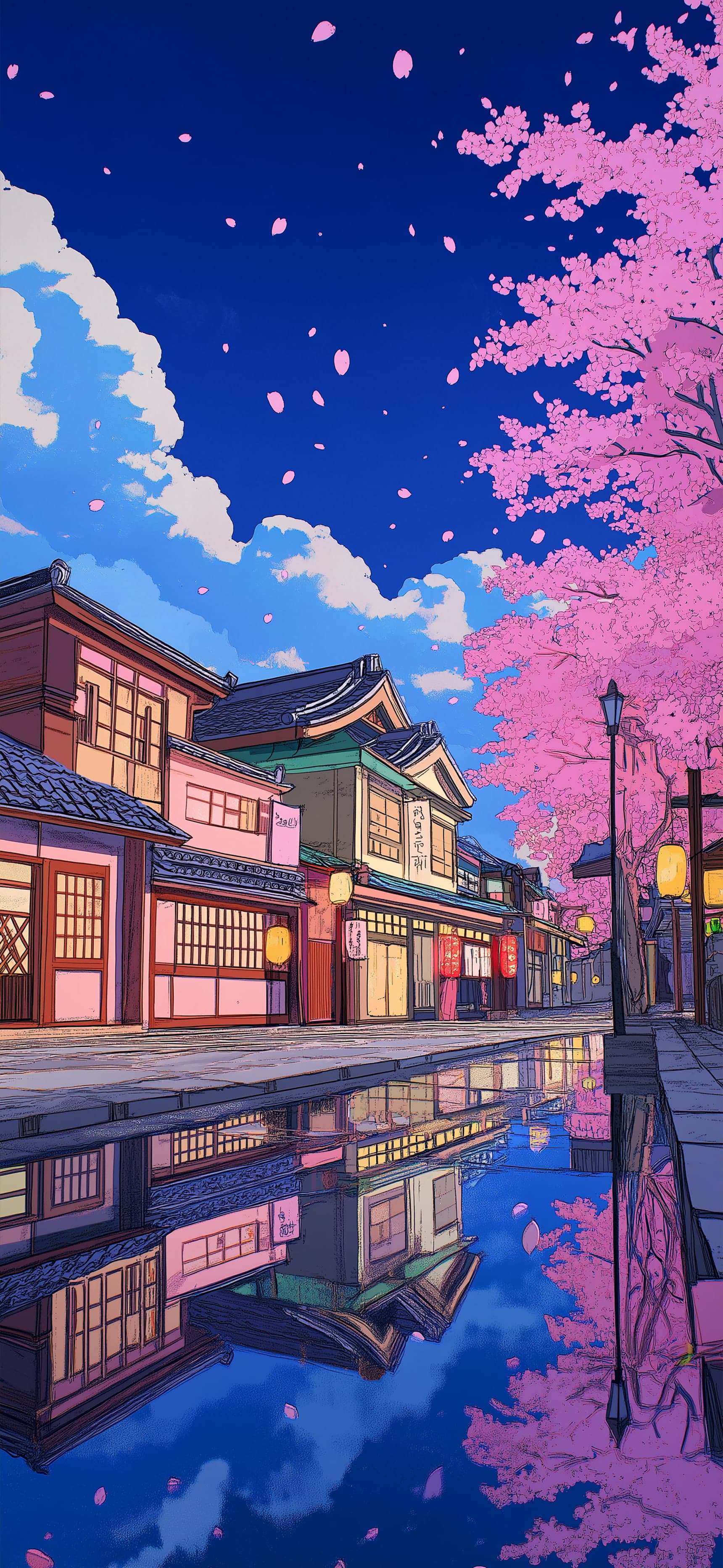 Twilight Village - Pro phone wallpaper