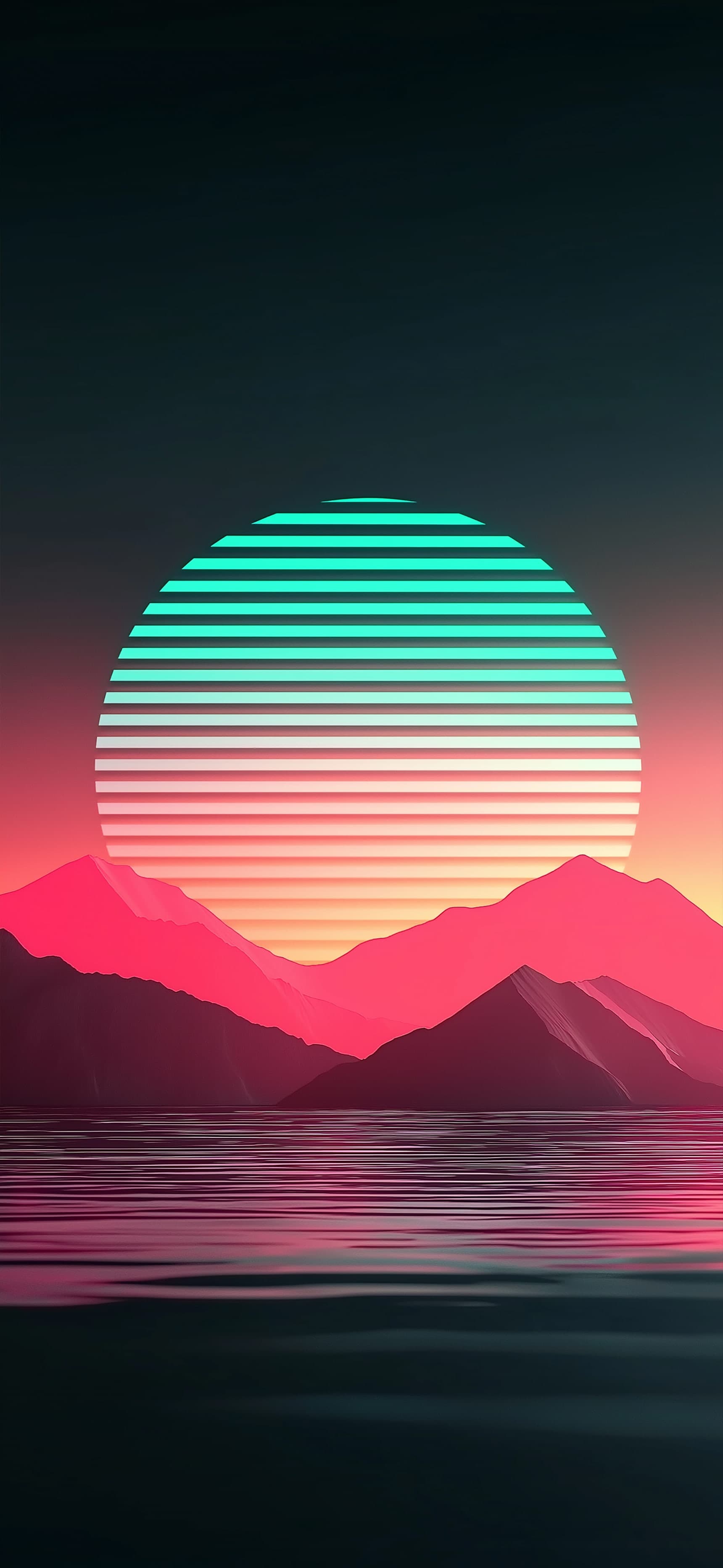 Sunset Pulse - Pro phone wallpaper