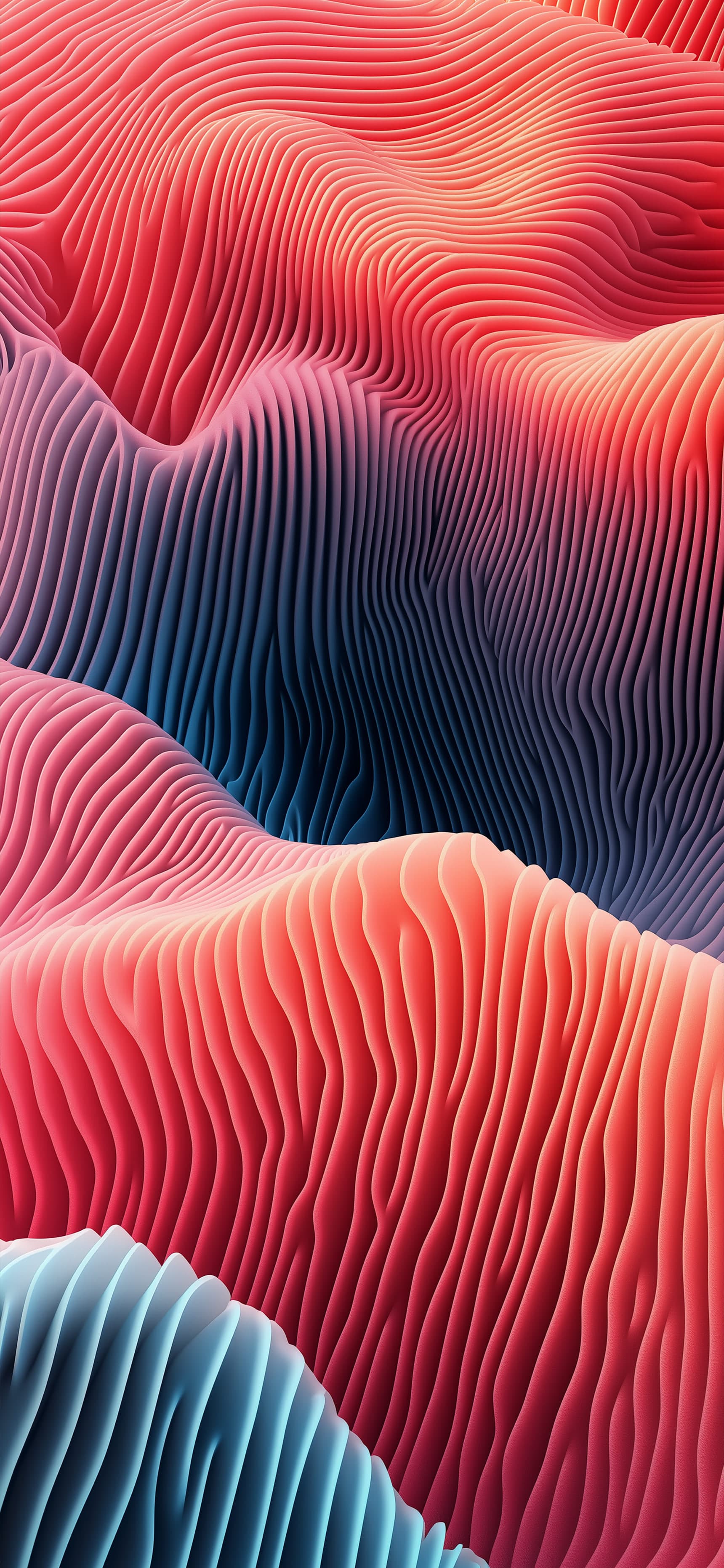 Crimson Flow - free phone wallpaper