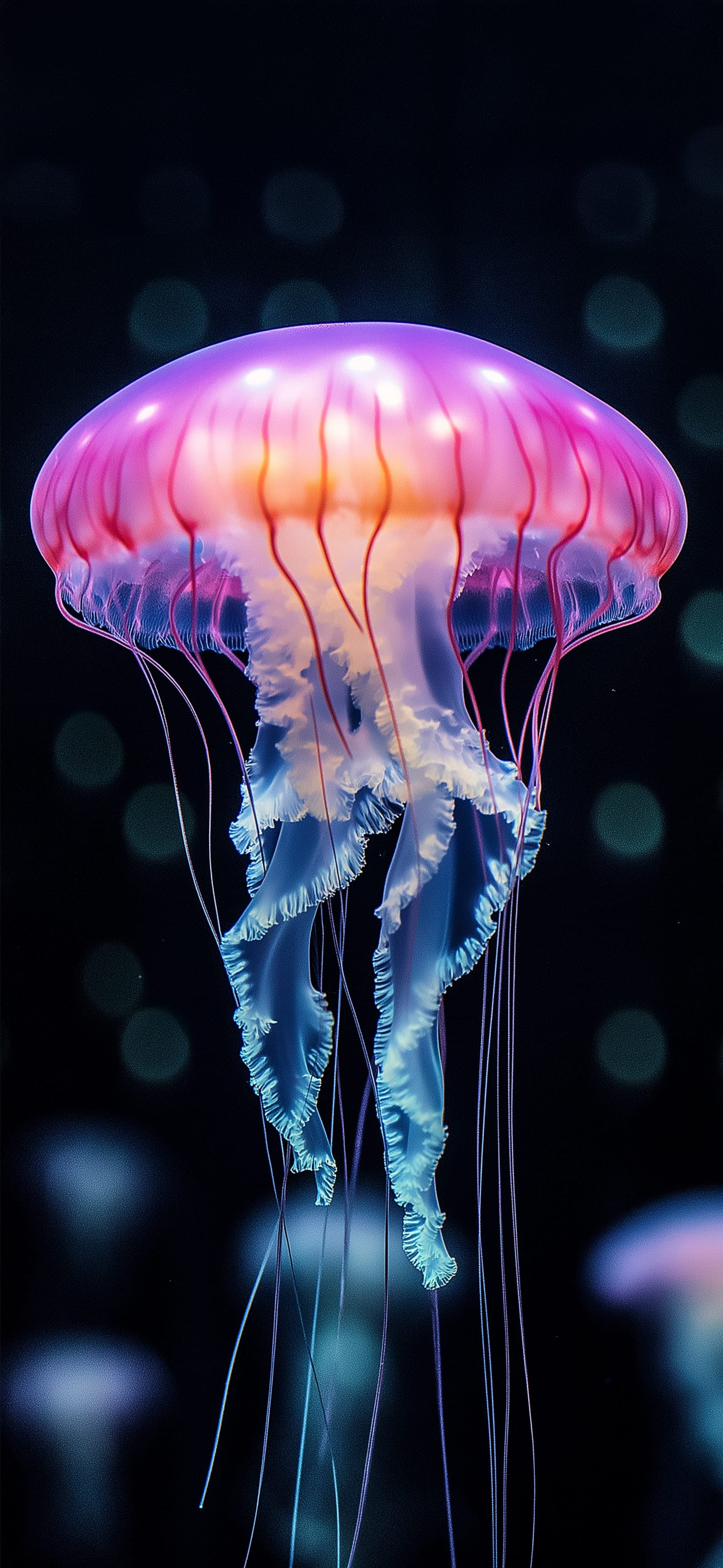 Neon Float 2 - Pro phone wallpaper