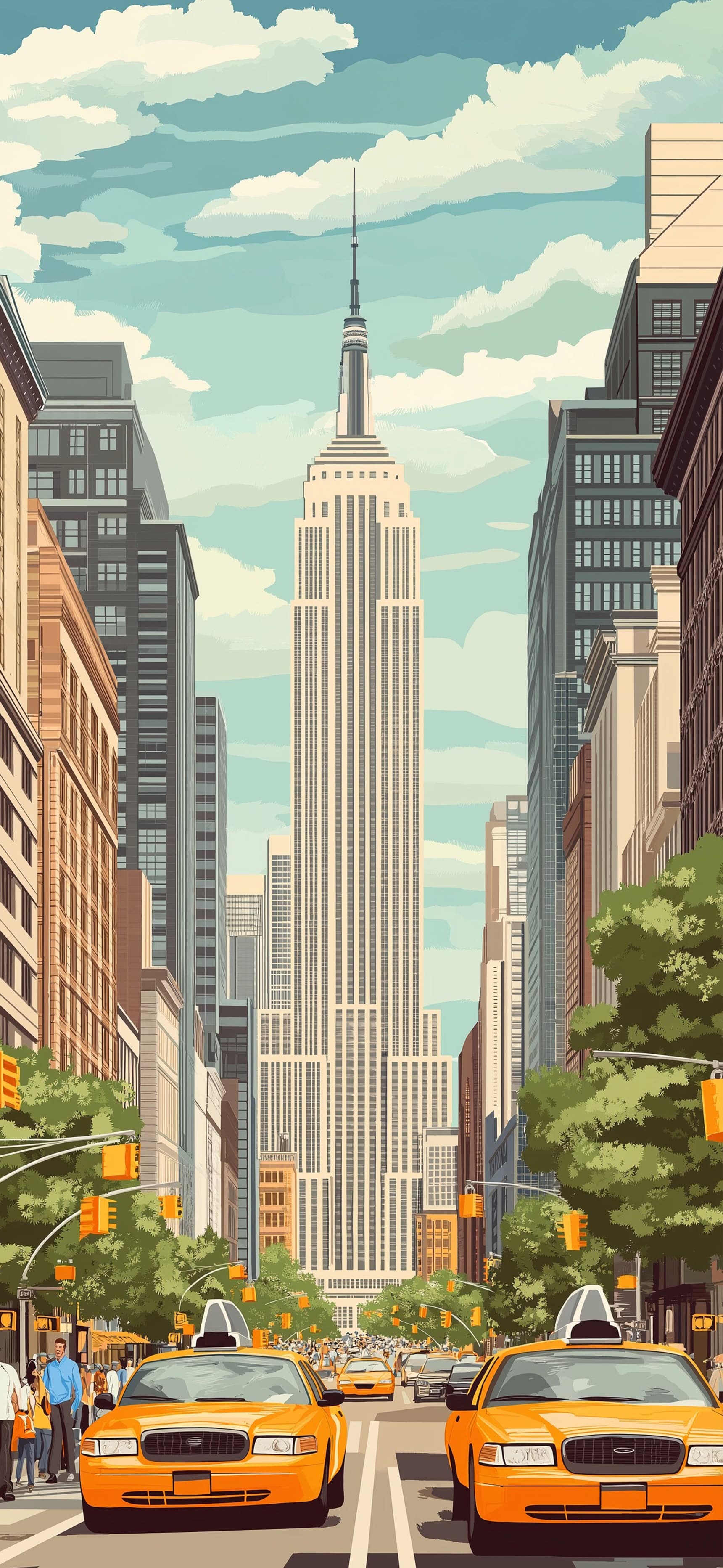 Midtown Rush - Pro phone wallpaper