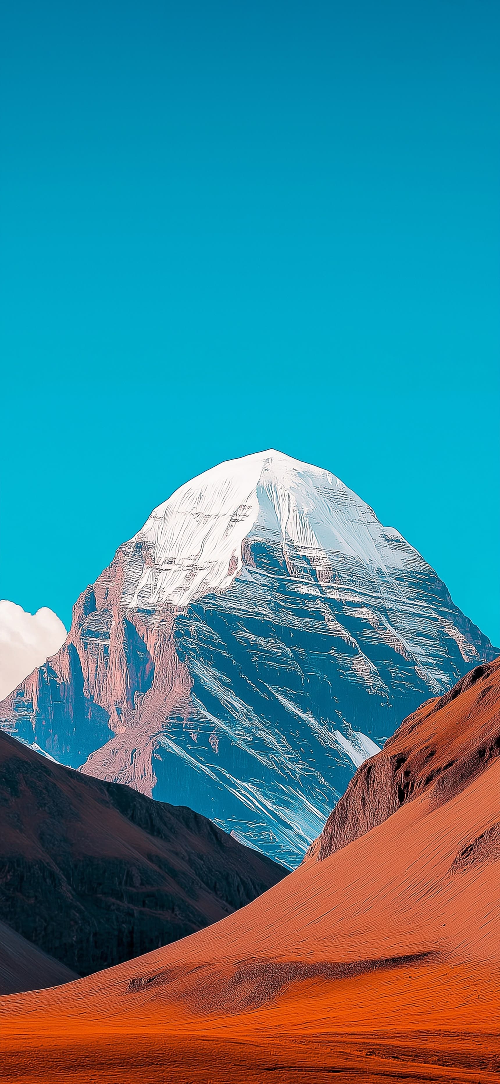 Vermilion Peak - Pro phone wallpaper