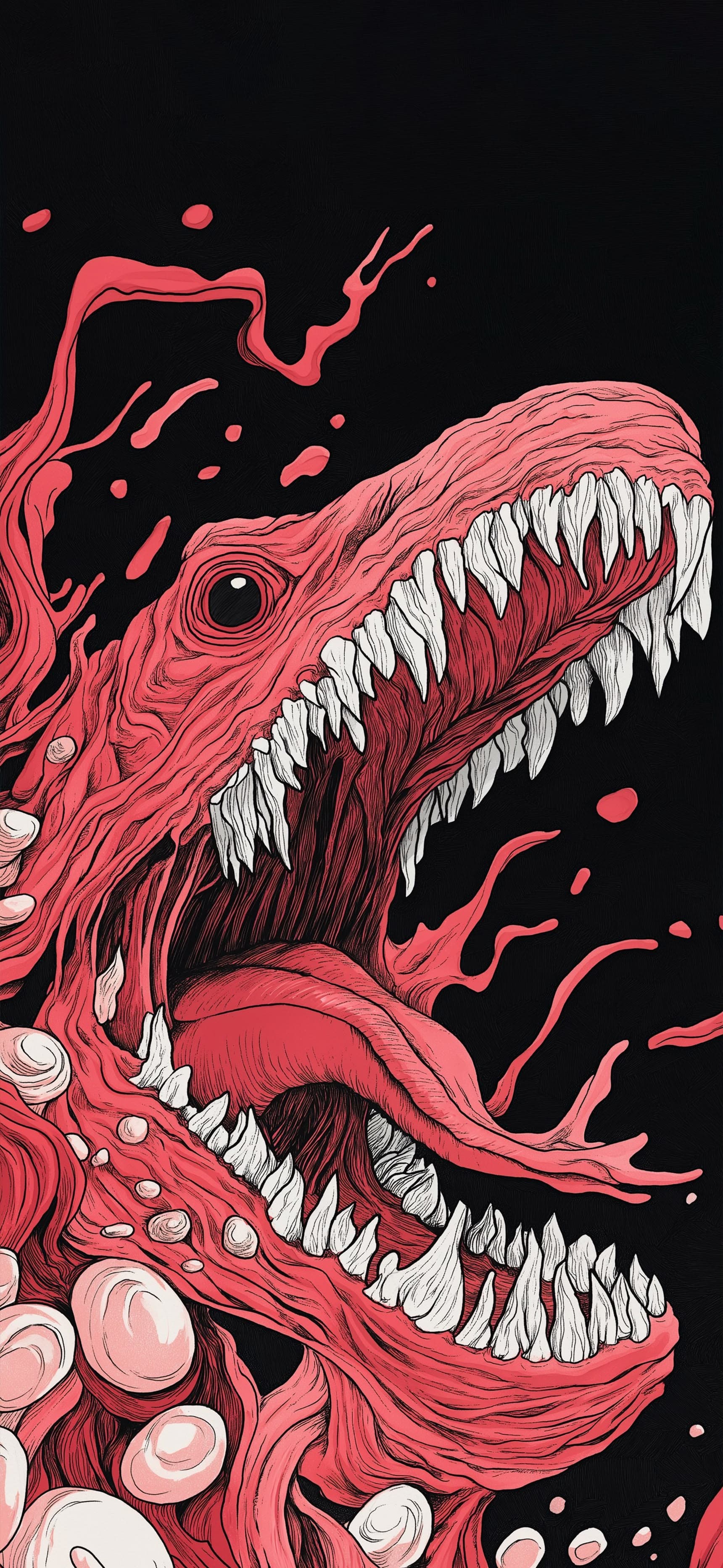 Crimson Beast - Pro phone wallpaper