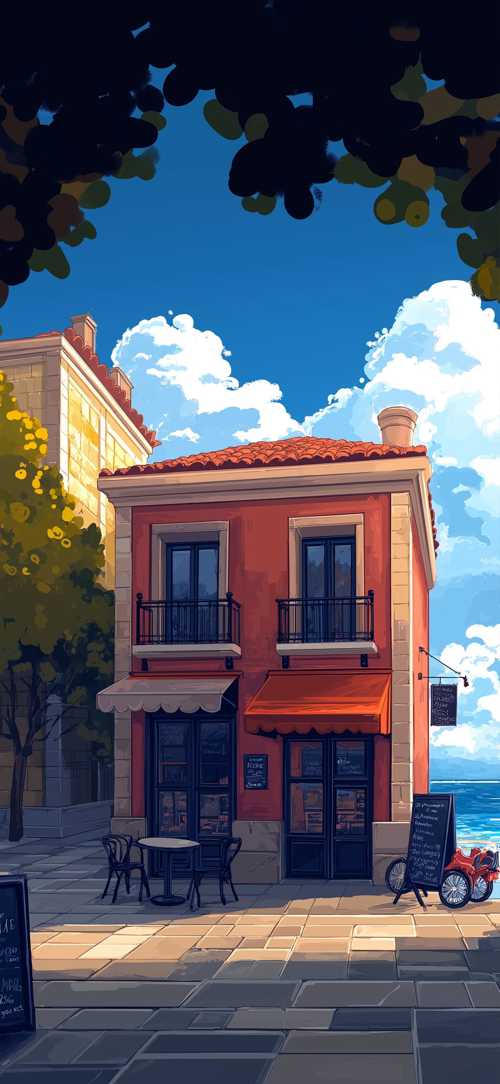 Quiet Plaza - Pro phone wallpaper