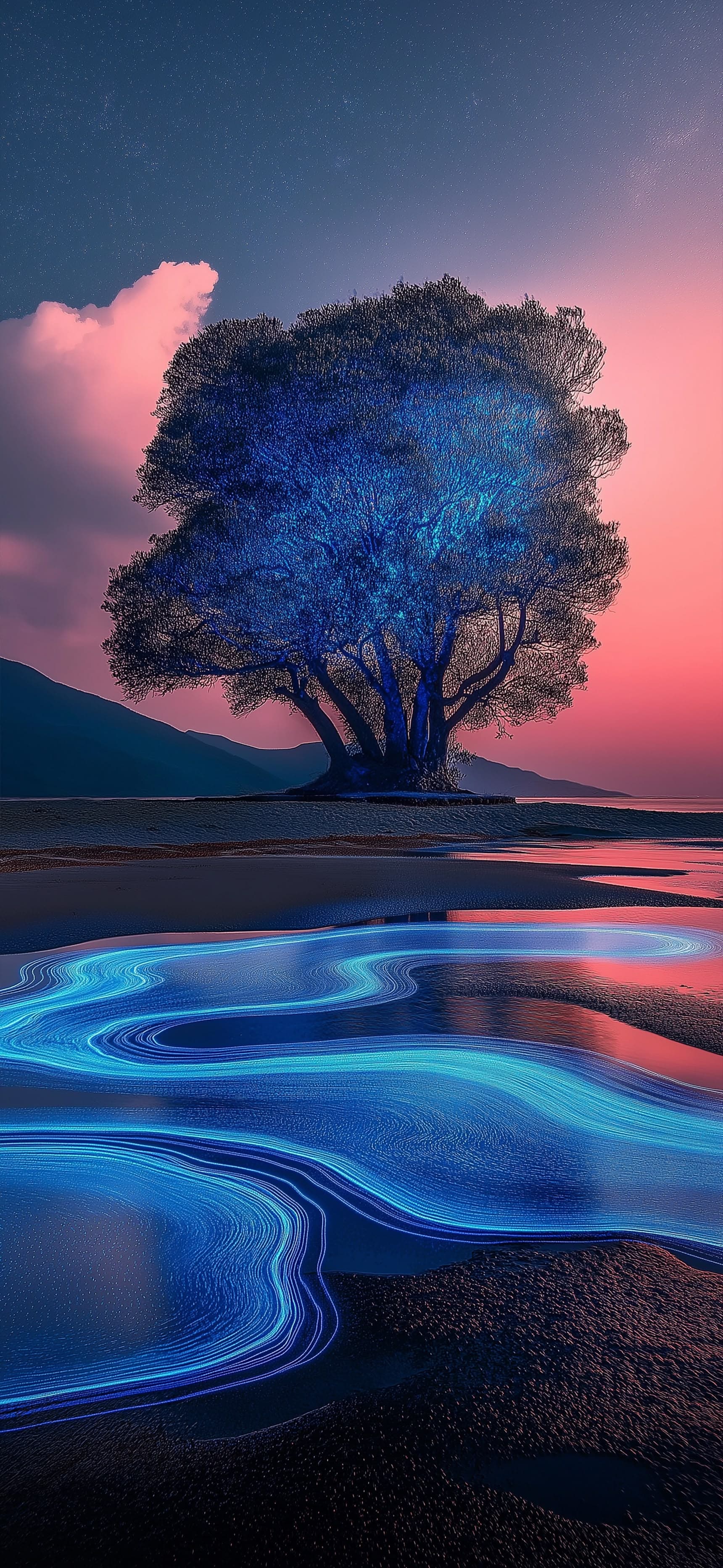 Electric Shore - Pro phone wallpaper