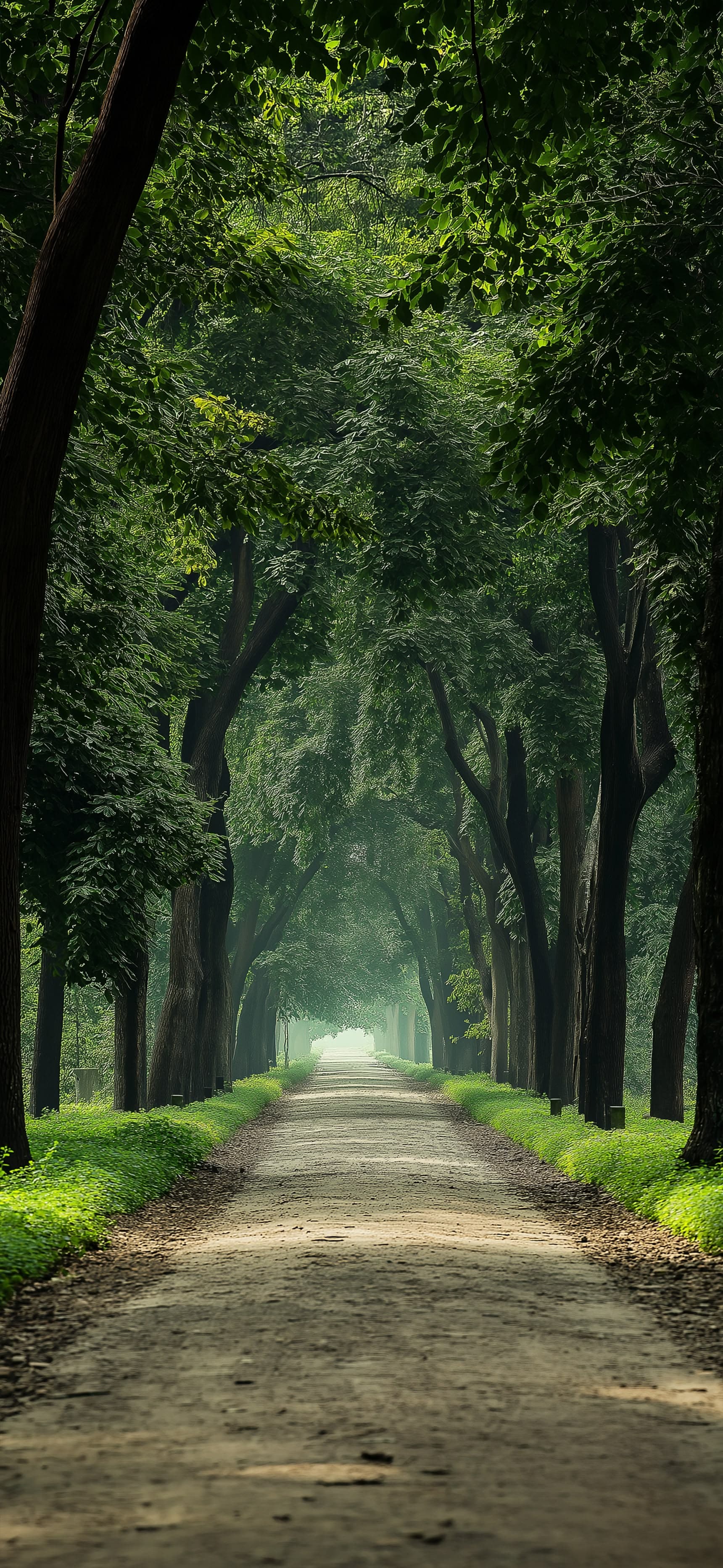 Forest Lightway - Pro phone wallpaper