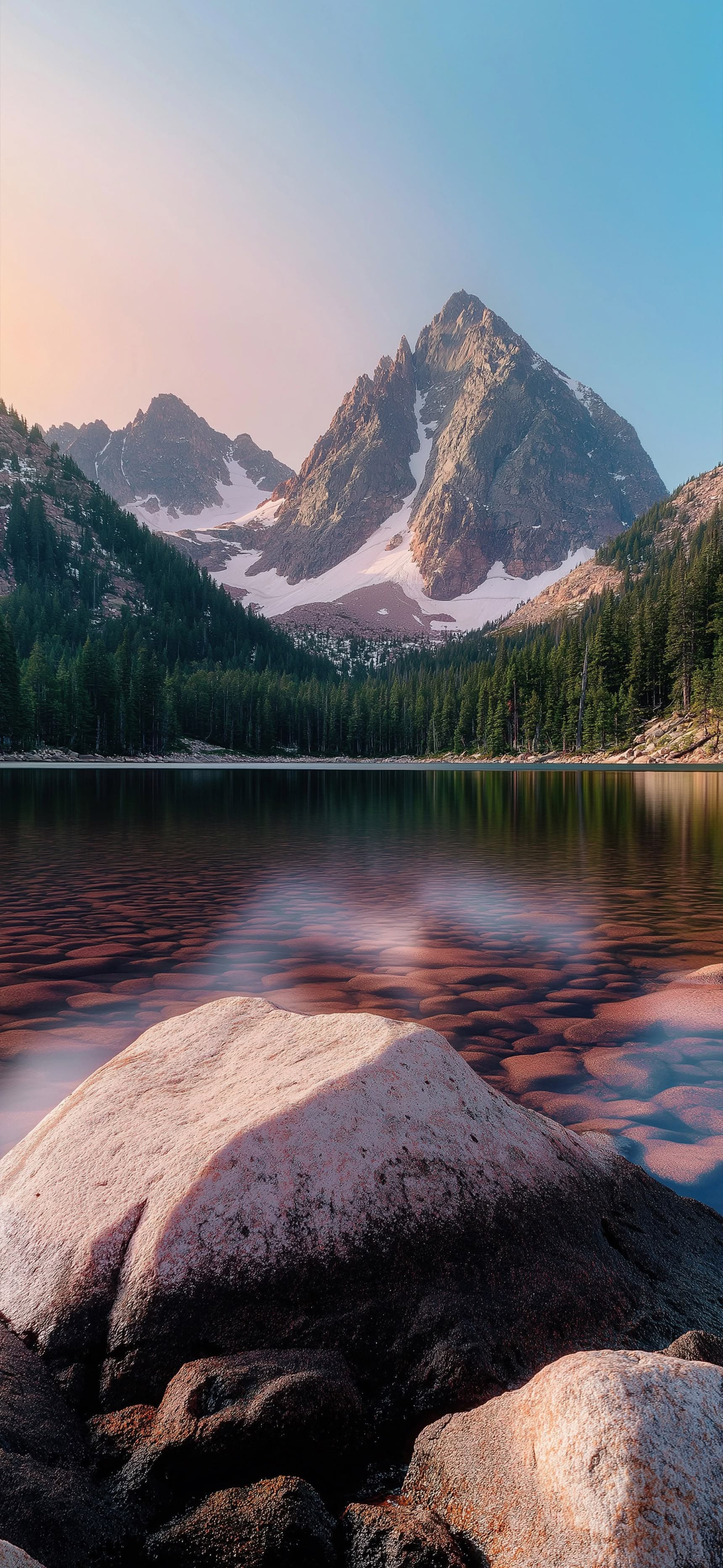 Alpine Mirror - Pro phone wallpaper