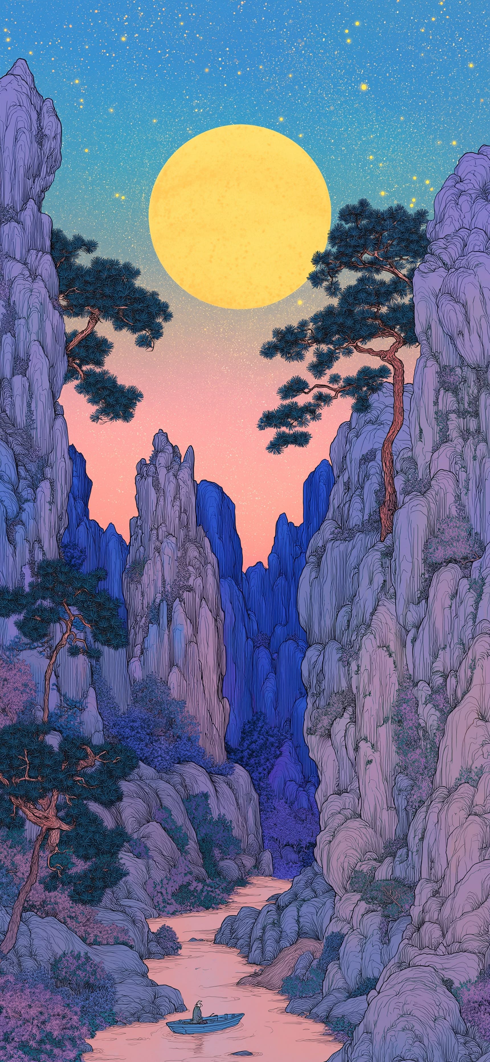 Celestial Pass - Pro phone wallpaper