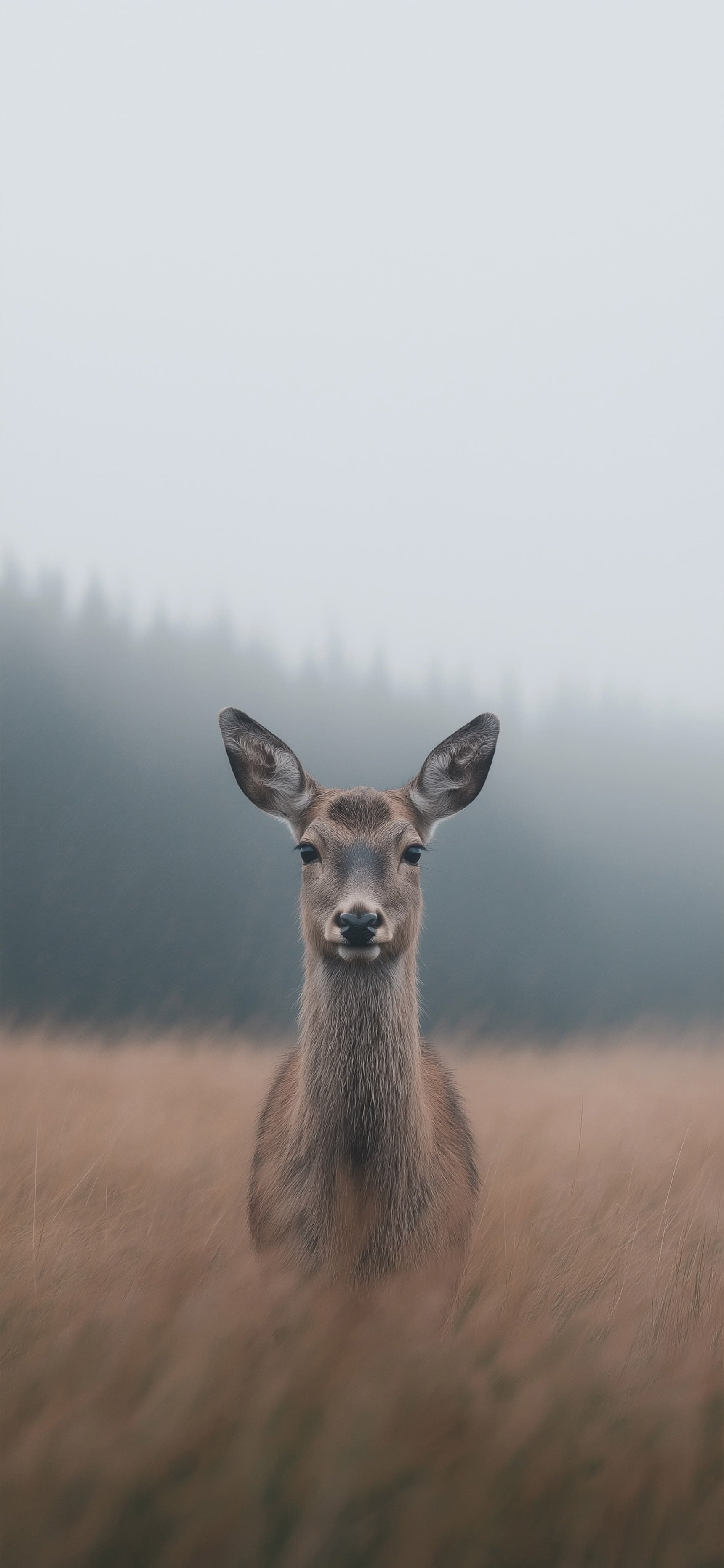 Alpine Deer Calm - Pro phone wallpaper