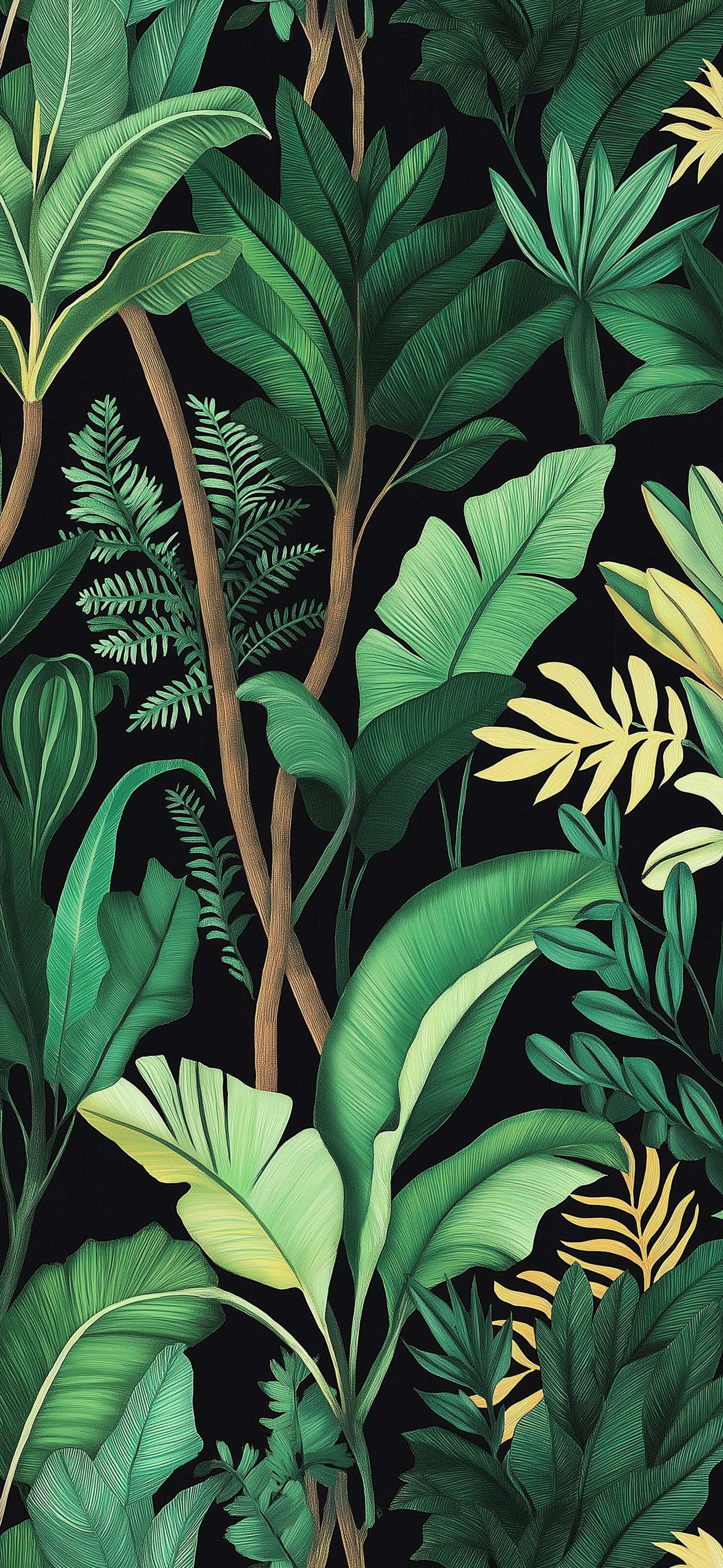Leaf Layers - Pro phone wallpaper