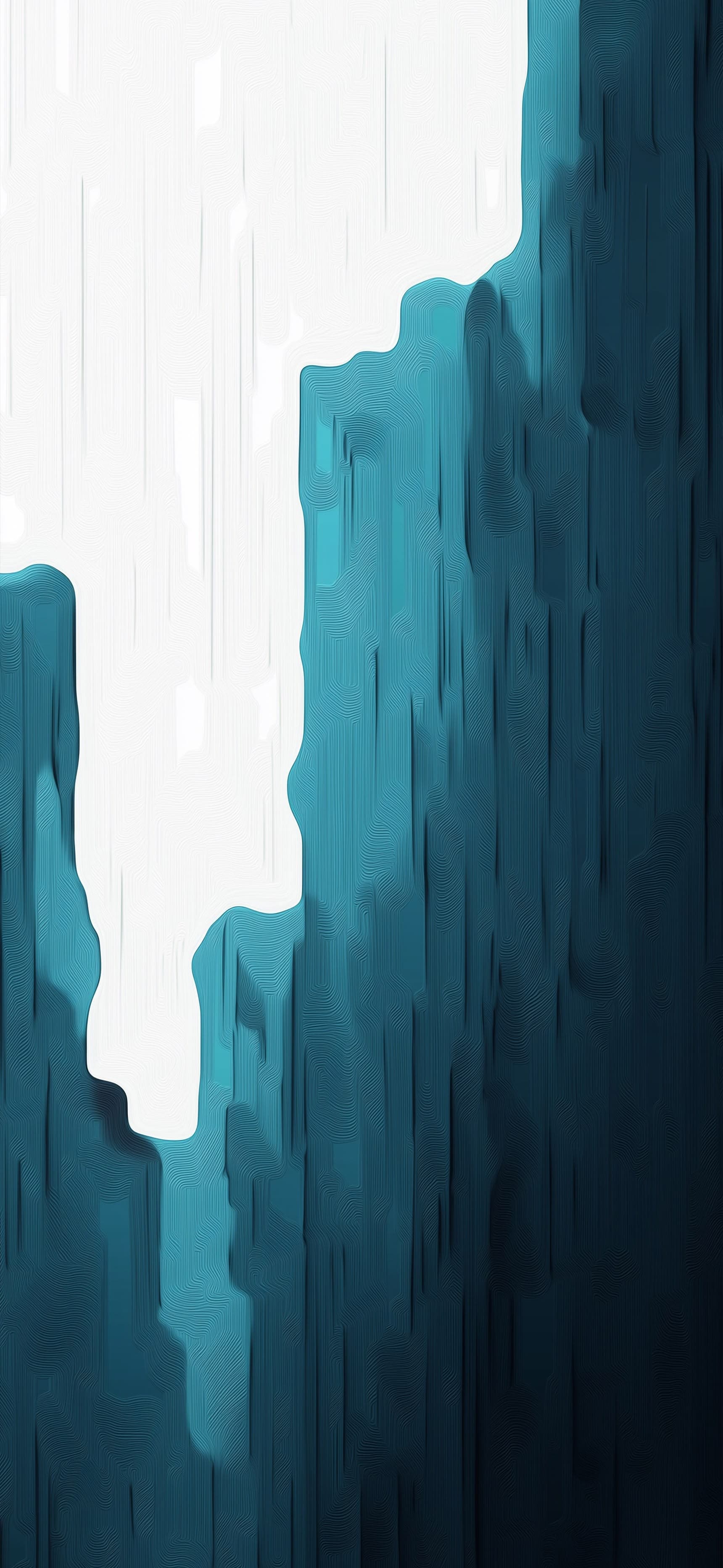 Blue Cut Abstract - Pro phone wallpaper