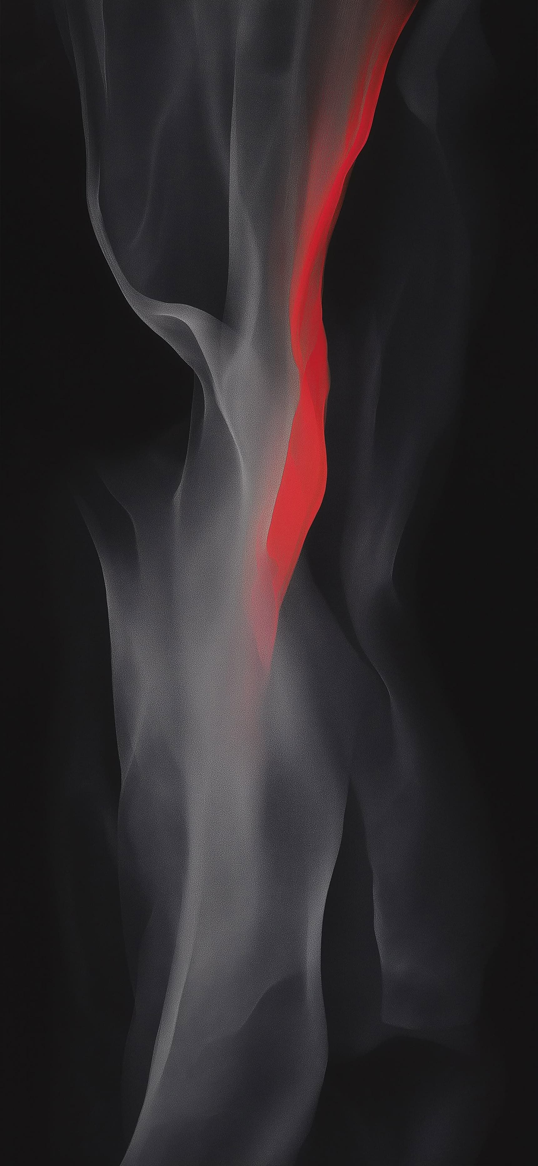 Smoke Veil Red - Pro phone wallpaper