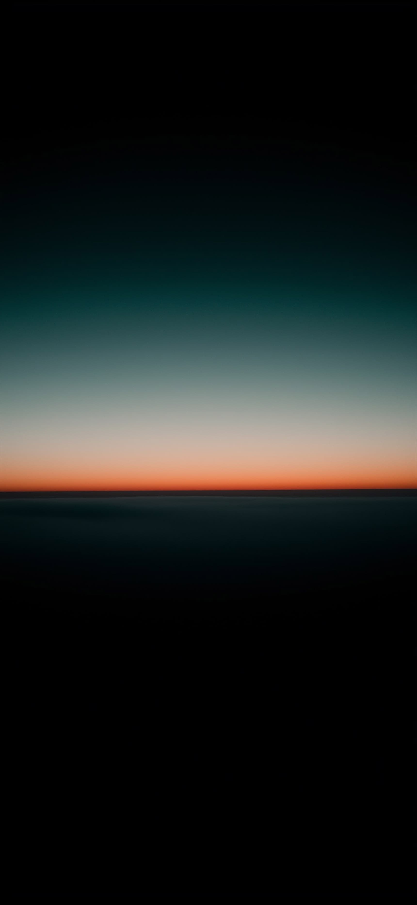 Minimal Gradient Horizon - Pro phone wallpaper