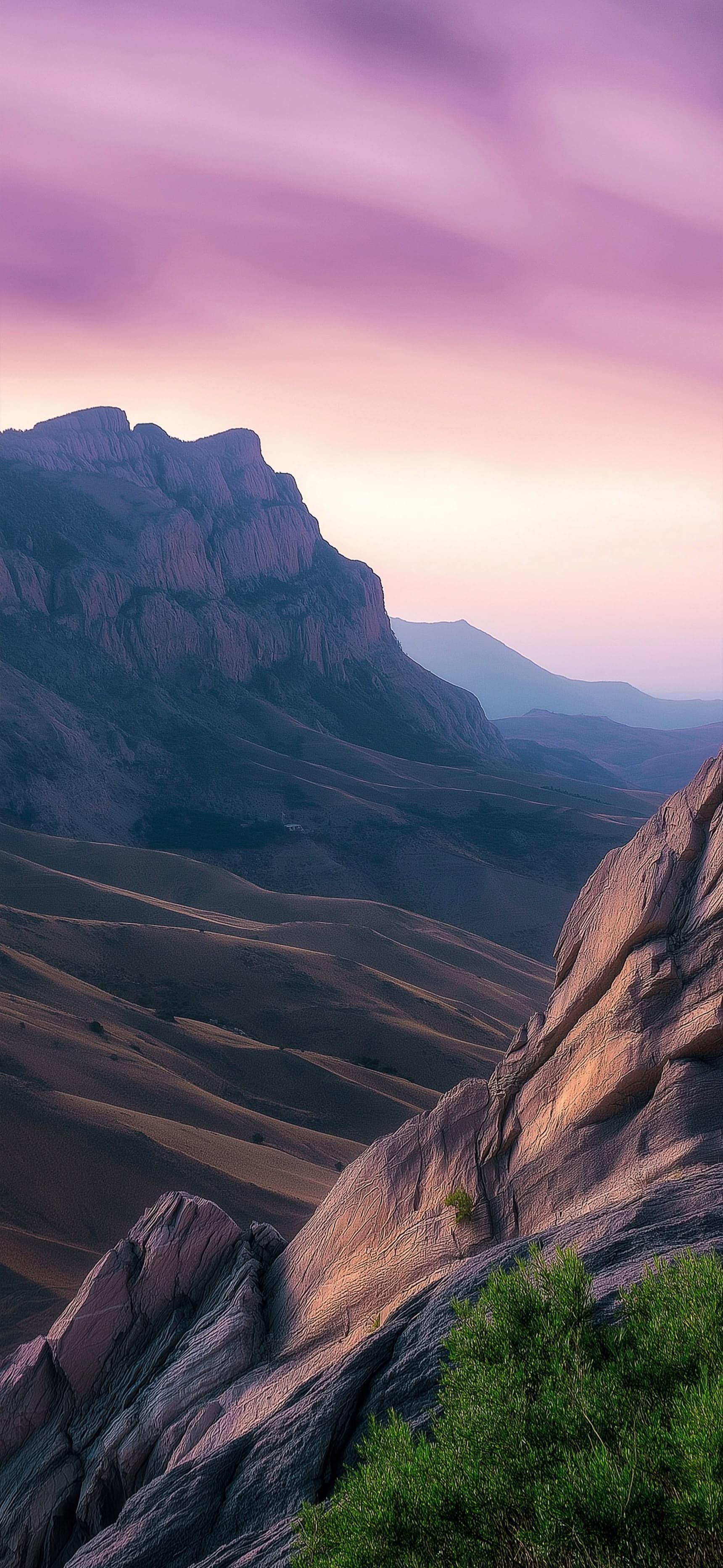 Twilight Canyons - Pro phone wallpaper