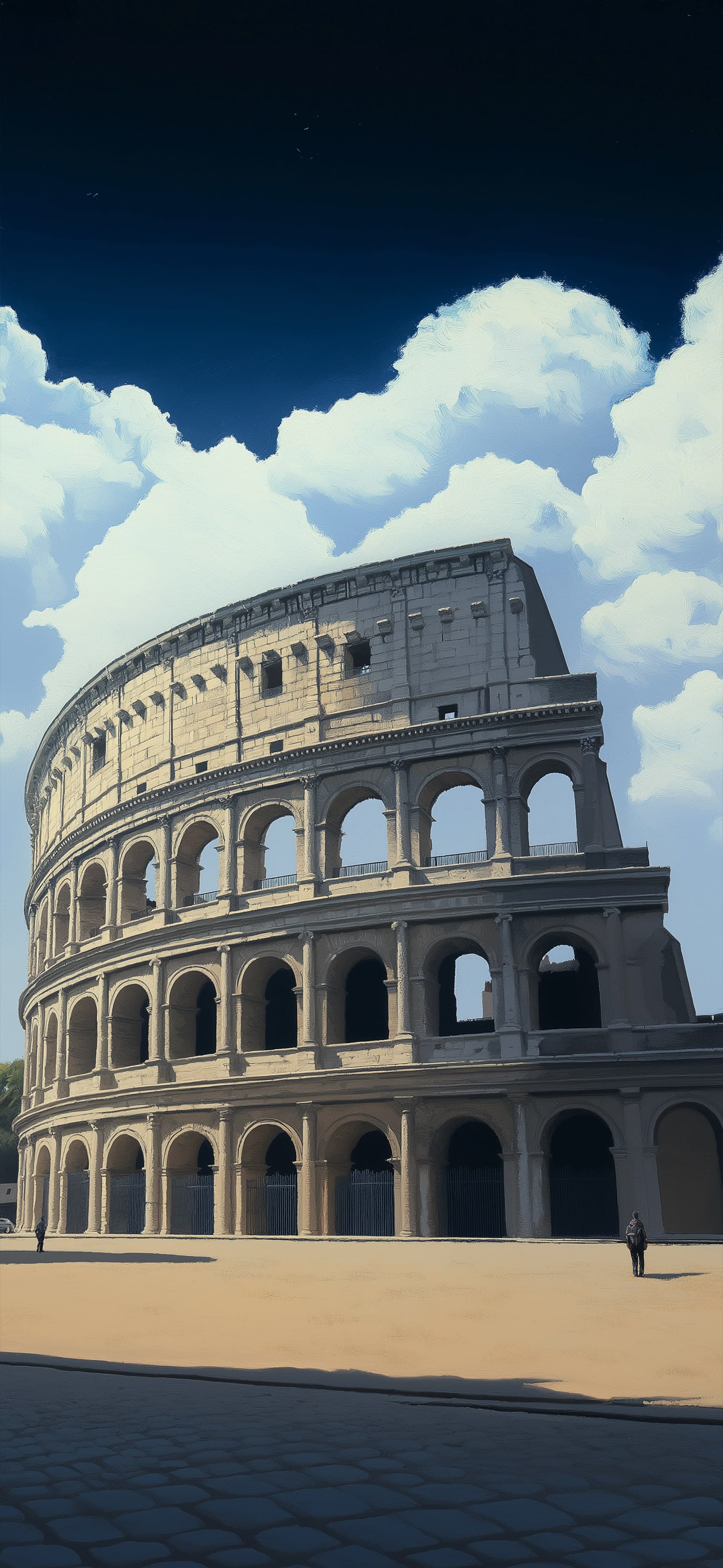 Colosseum Sunny Day - Pro phone wallpaper