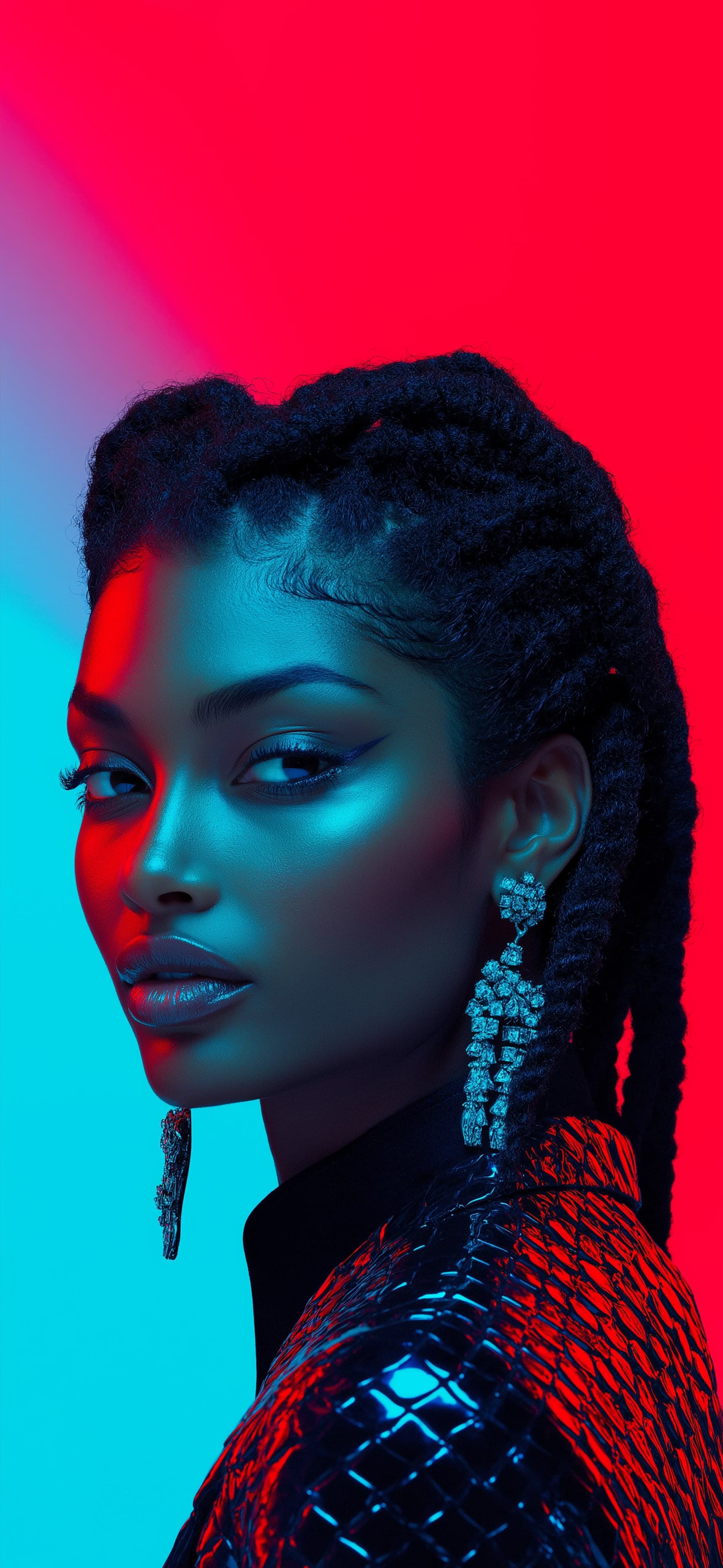 Neon muse - Pro phone wallpaper