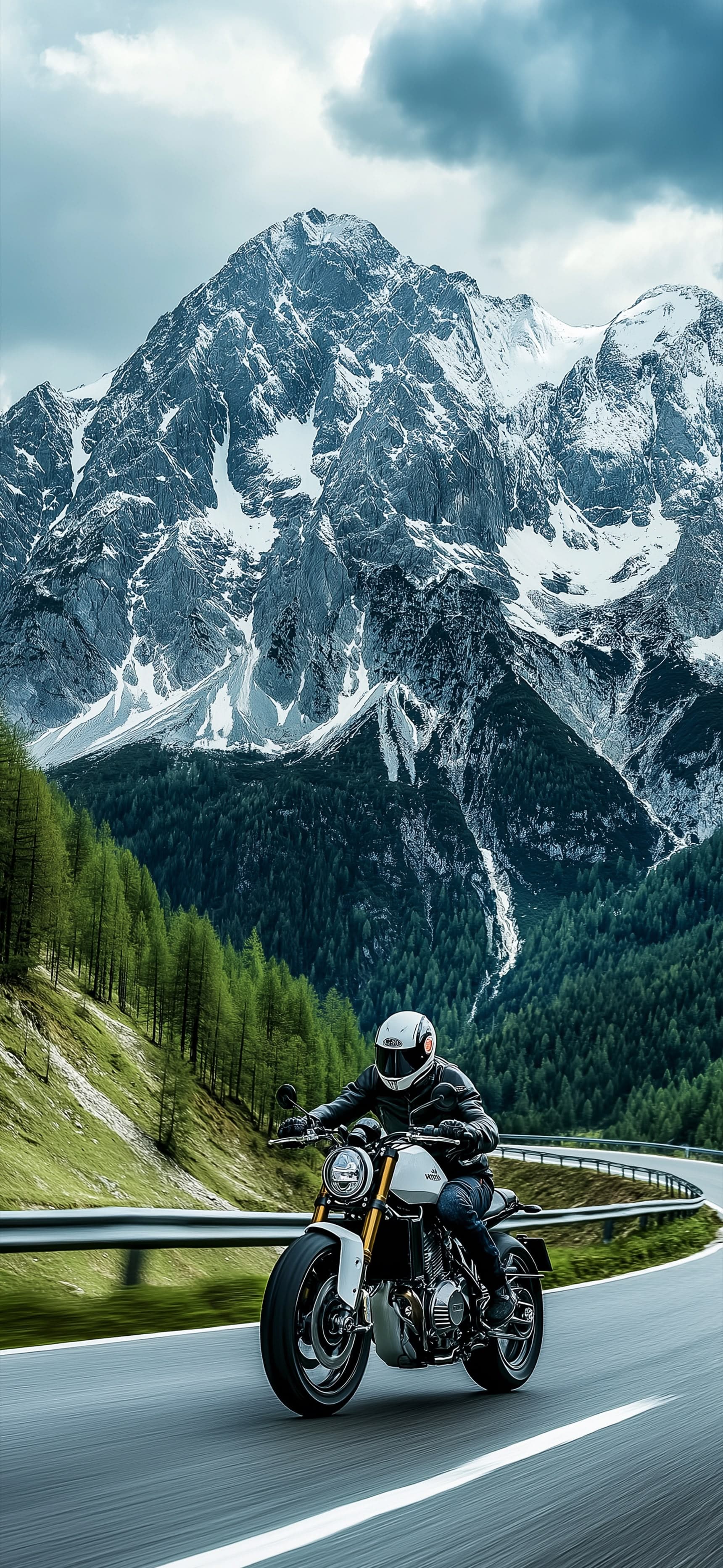 Ride Through the Alps 3 - Pro phone wallpaper