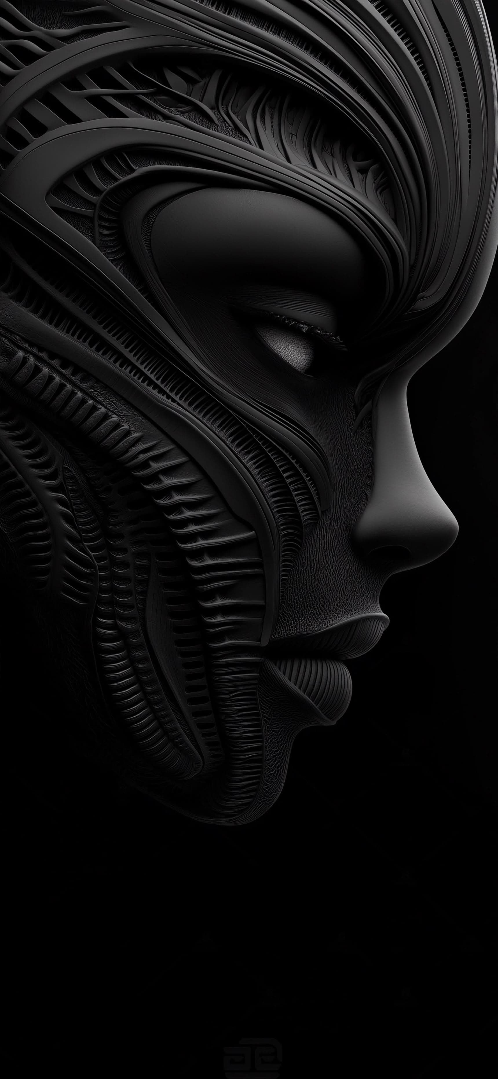 Alien Mask - Pro phone wallpaper
