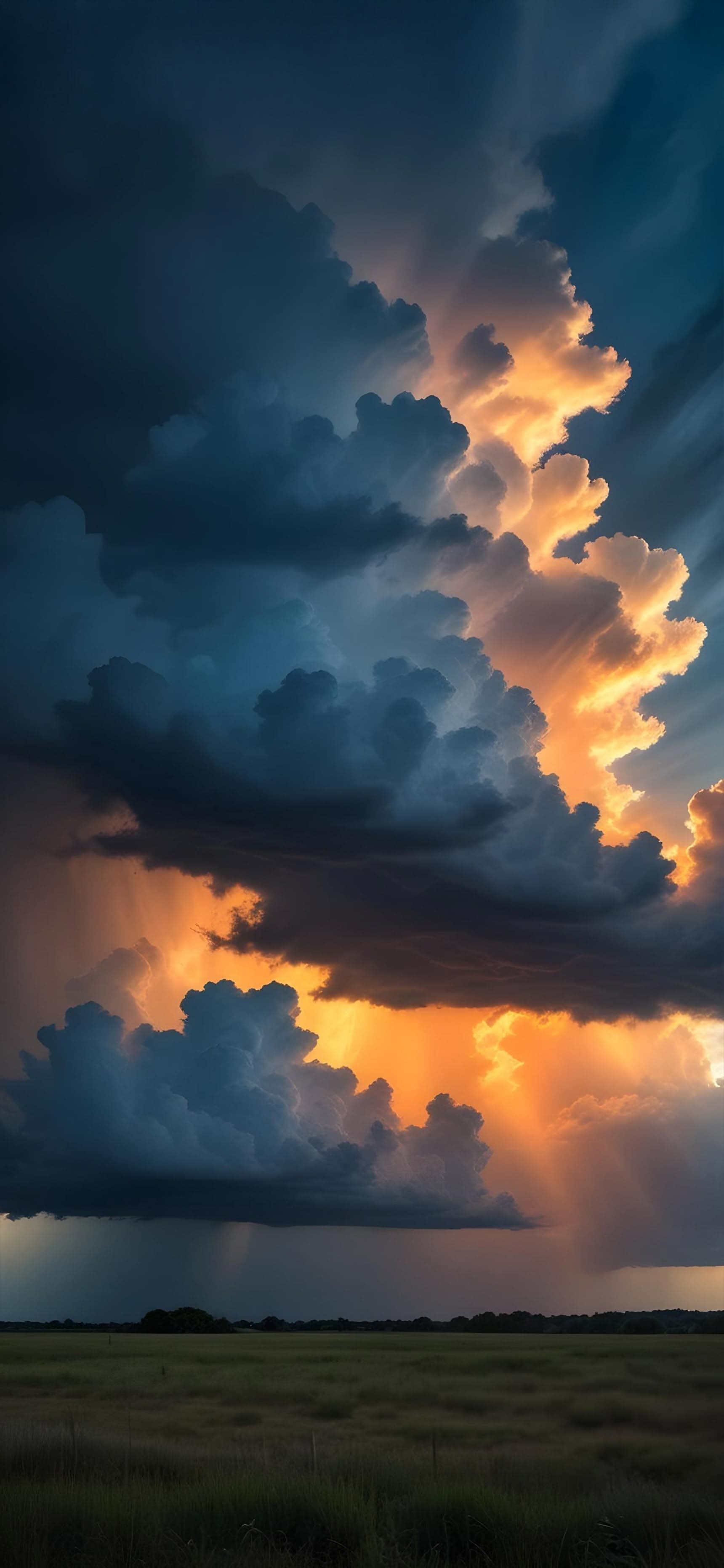 Storm Horizon - Pro phone wallpaper