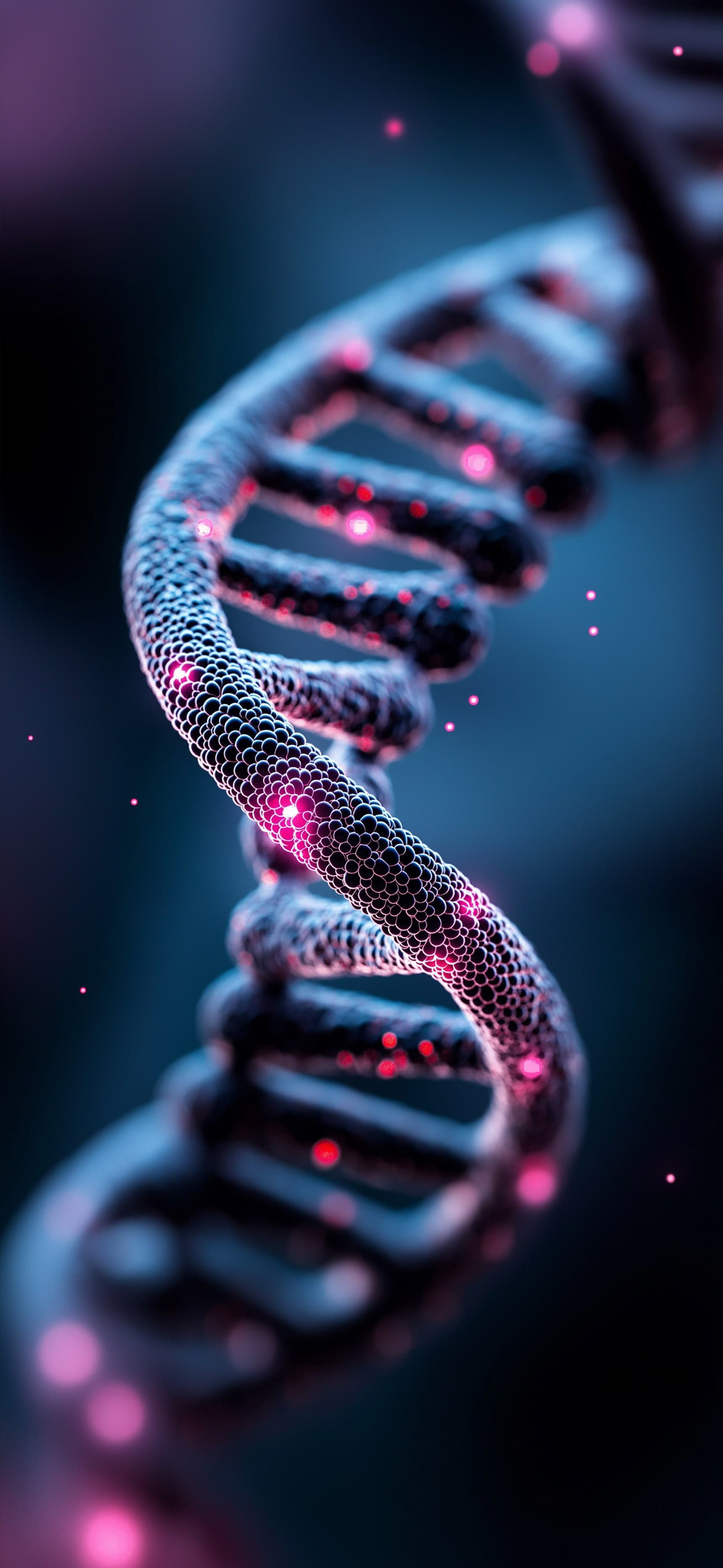 DNA Strand Abstract - Pro phone wallpaper