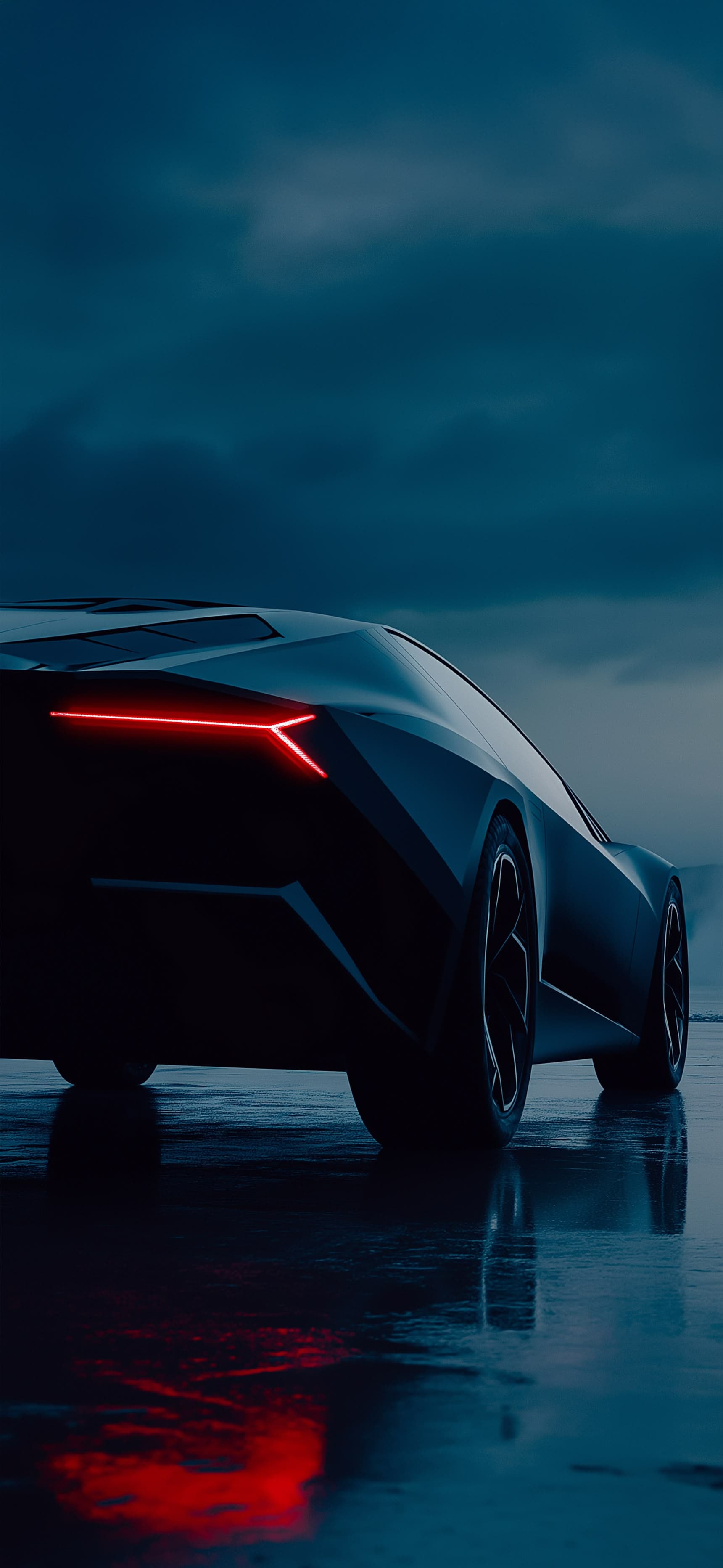 Night brakes glow - Pro phone wallpaper