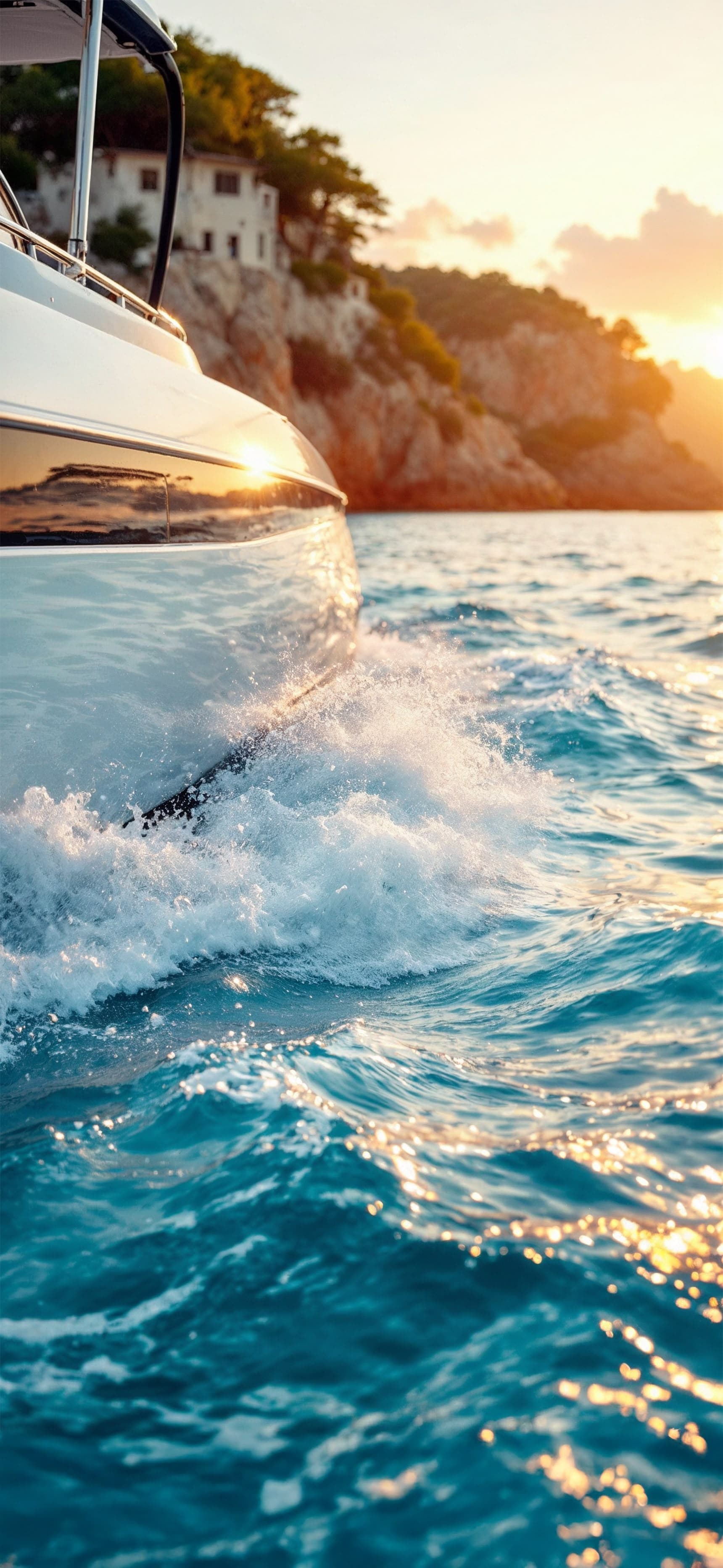 Luxury Yacht Voyage - Pro phone wallpaper