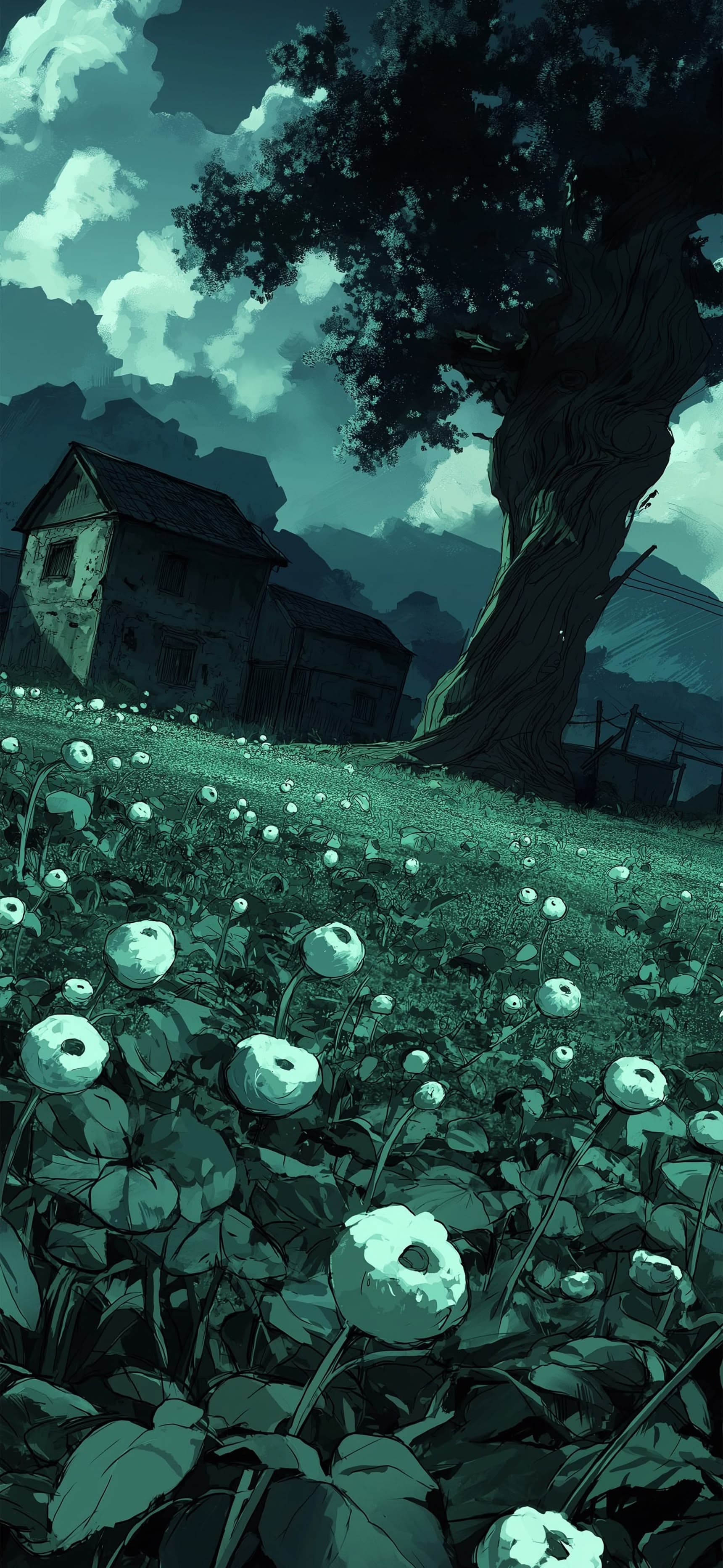 Tranquil Rural Scene - Pro phone wallpaper