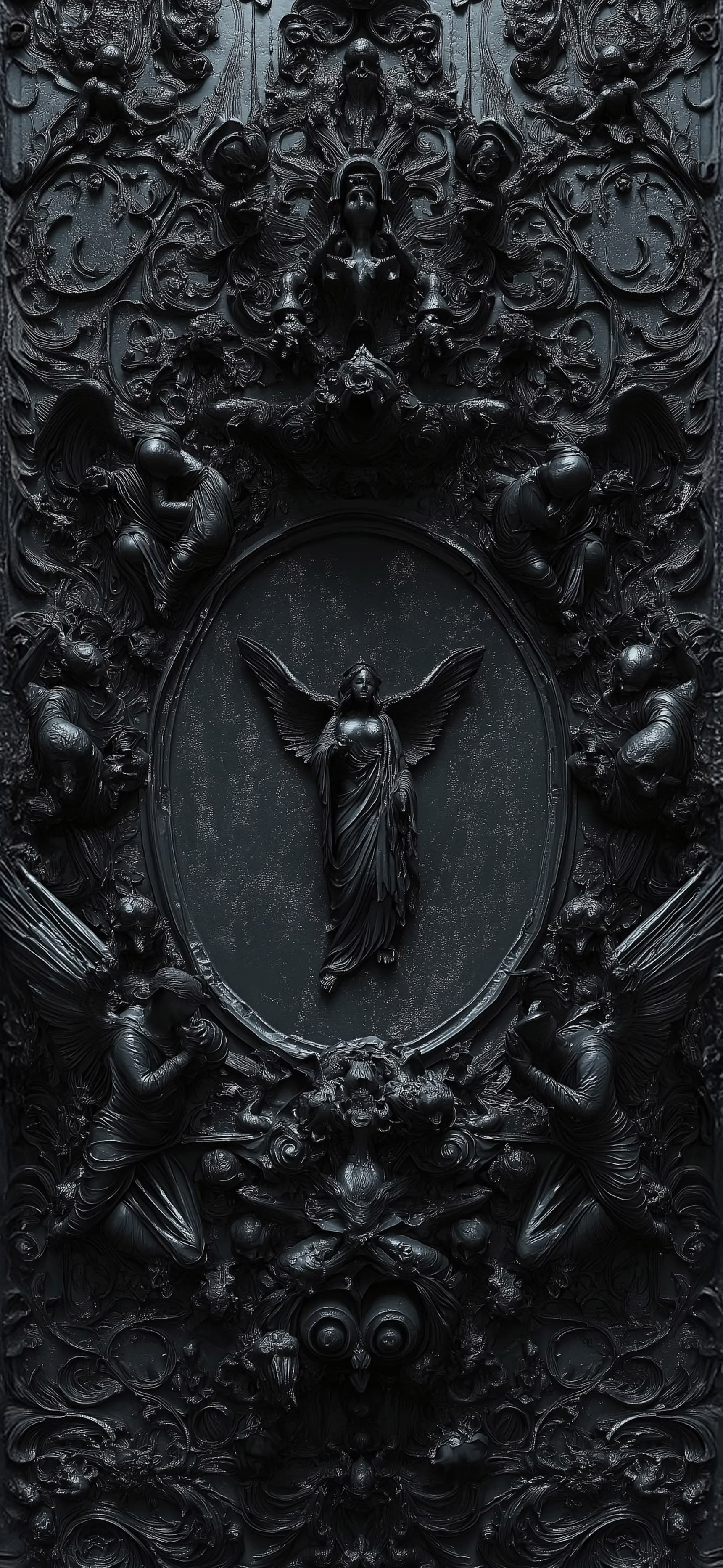 Angelic Stone Panel - Pro phone wallpaper