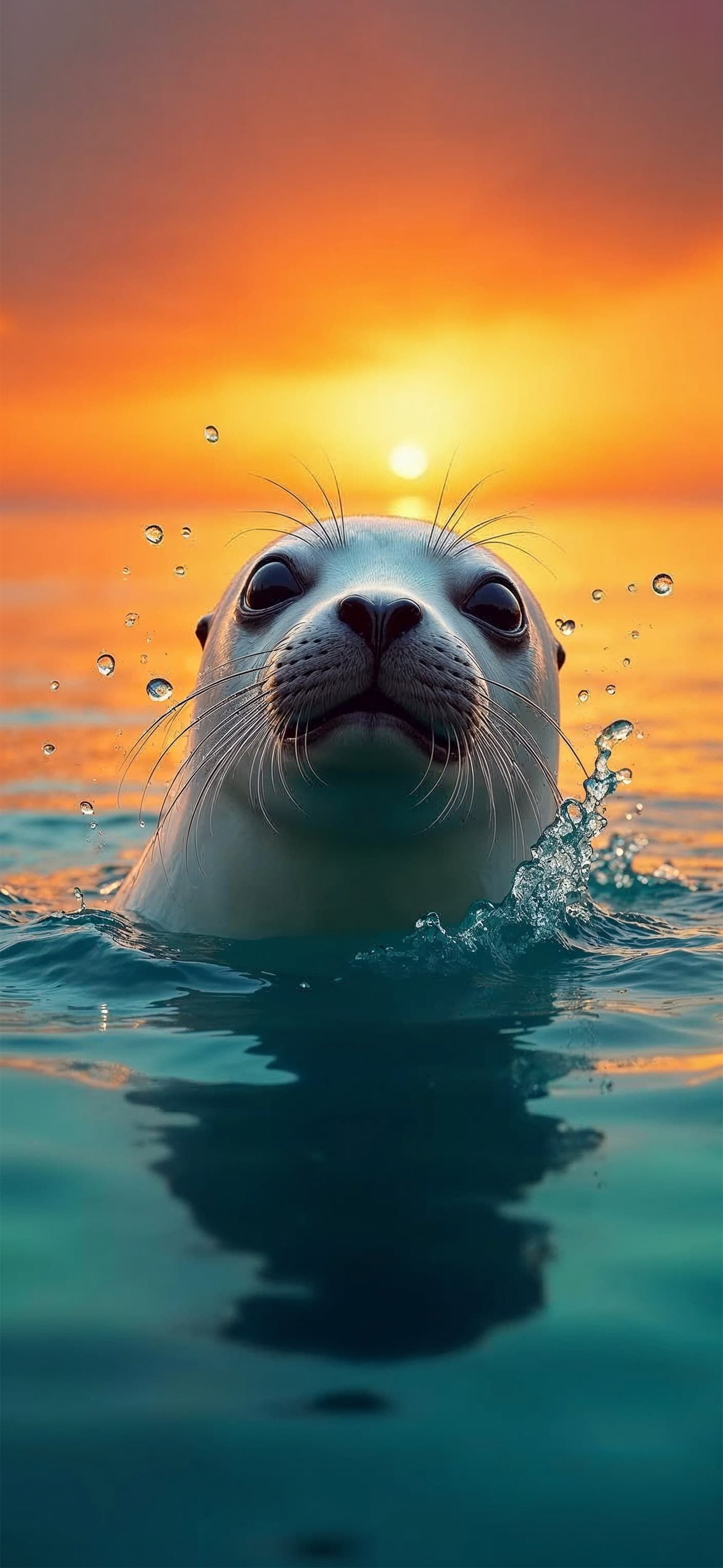 Seal Sun Glimmer - Pro phone wallpaper