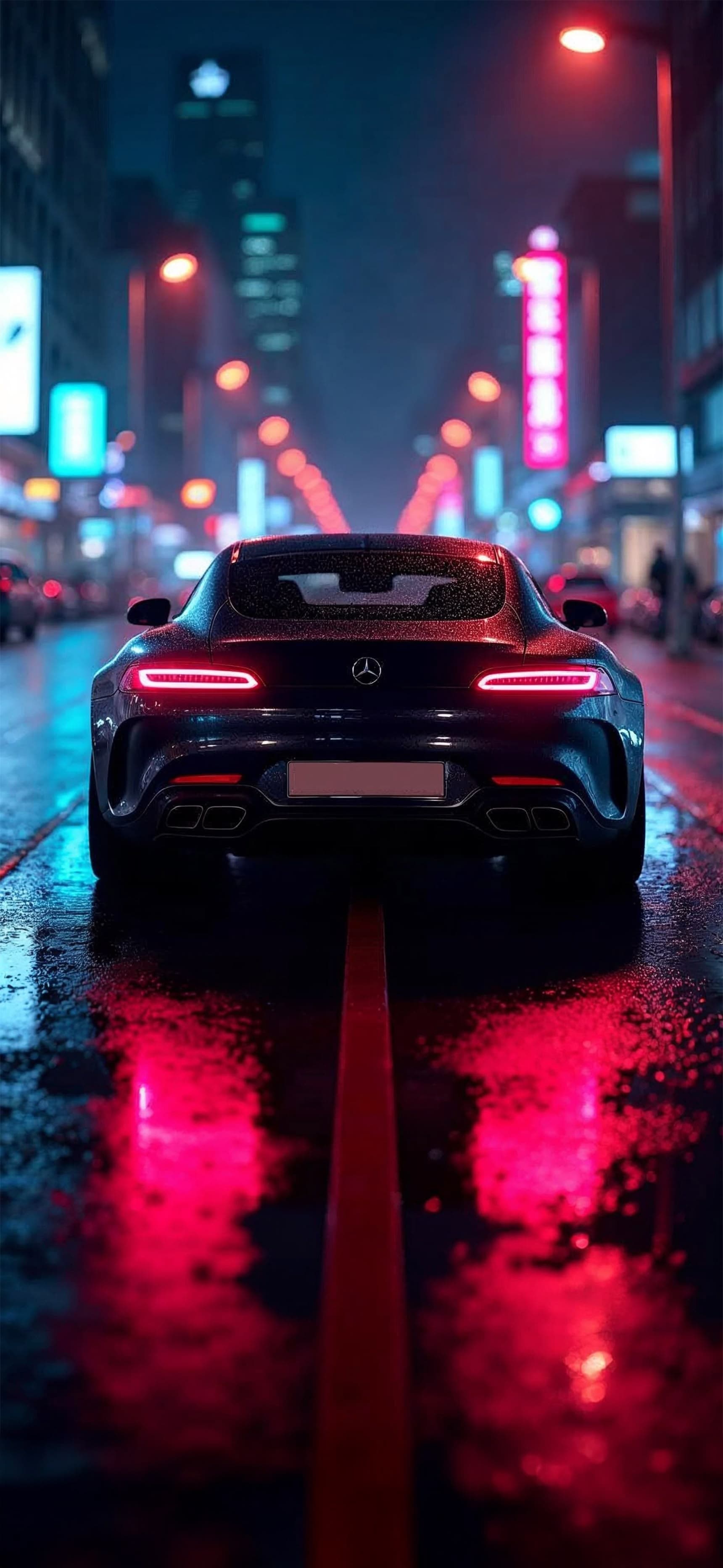 City Lights Ride - Pro phone wallpaper
