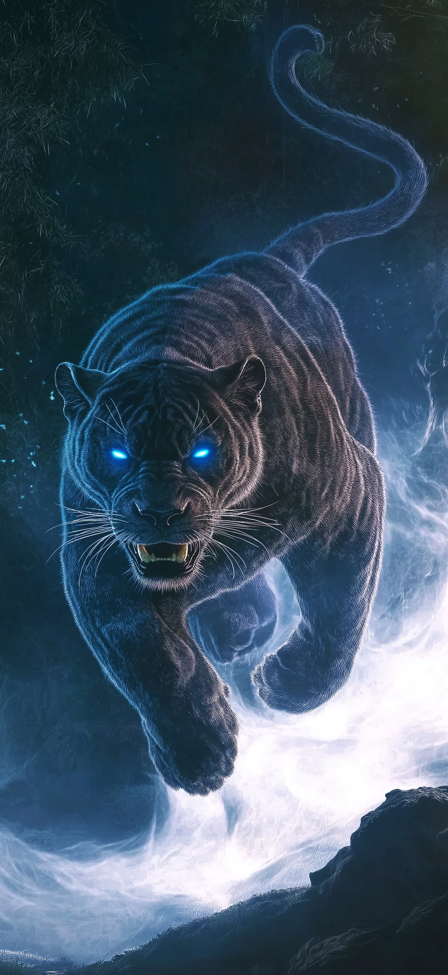 Shadow Panther Ascent - Pro phone wallpaper
